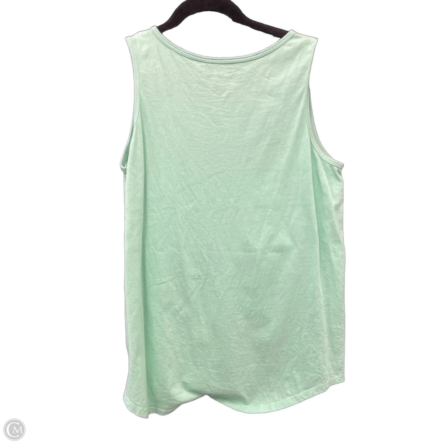 Top Sleeveless Basic By Life Is Good In Blue & Green, Size: L