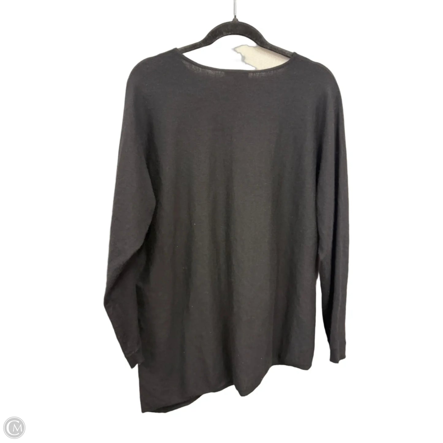 Sweater Cashmere By Eileen Fisher In Black, Size: M