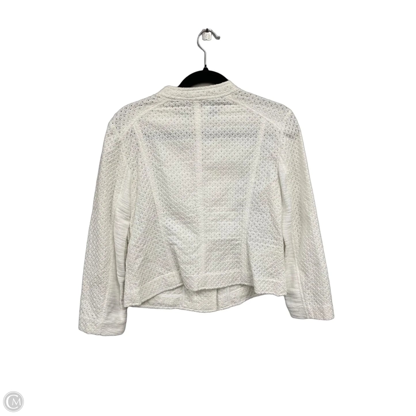 Jacket Other By Ann Taylor In Ivory, Size: 6