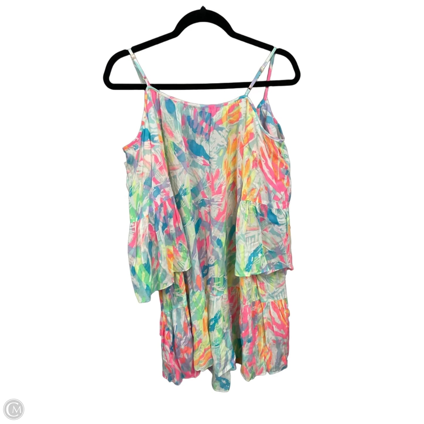 Dress Designer By Lilly Pulitzer In Green & Pink, Size: Xs