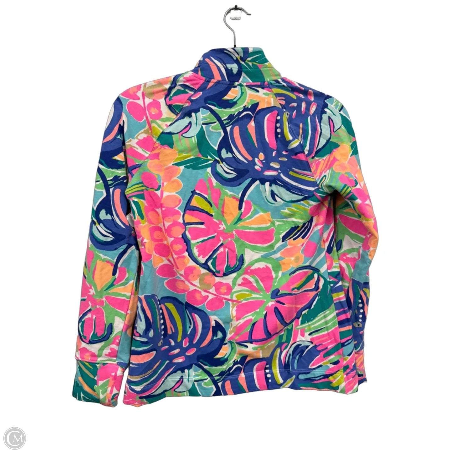 Jacket Designer By Lilly Pulitzer In Blue & Pink, Size: Xs