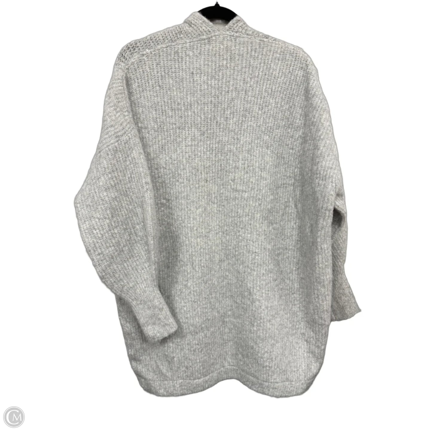 Sweater Cardigan By Umgee In Grey, Size: M