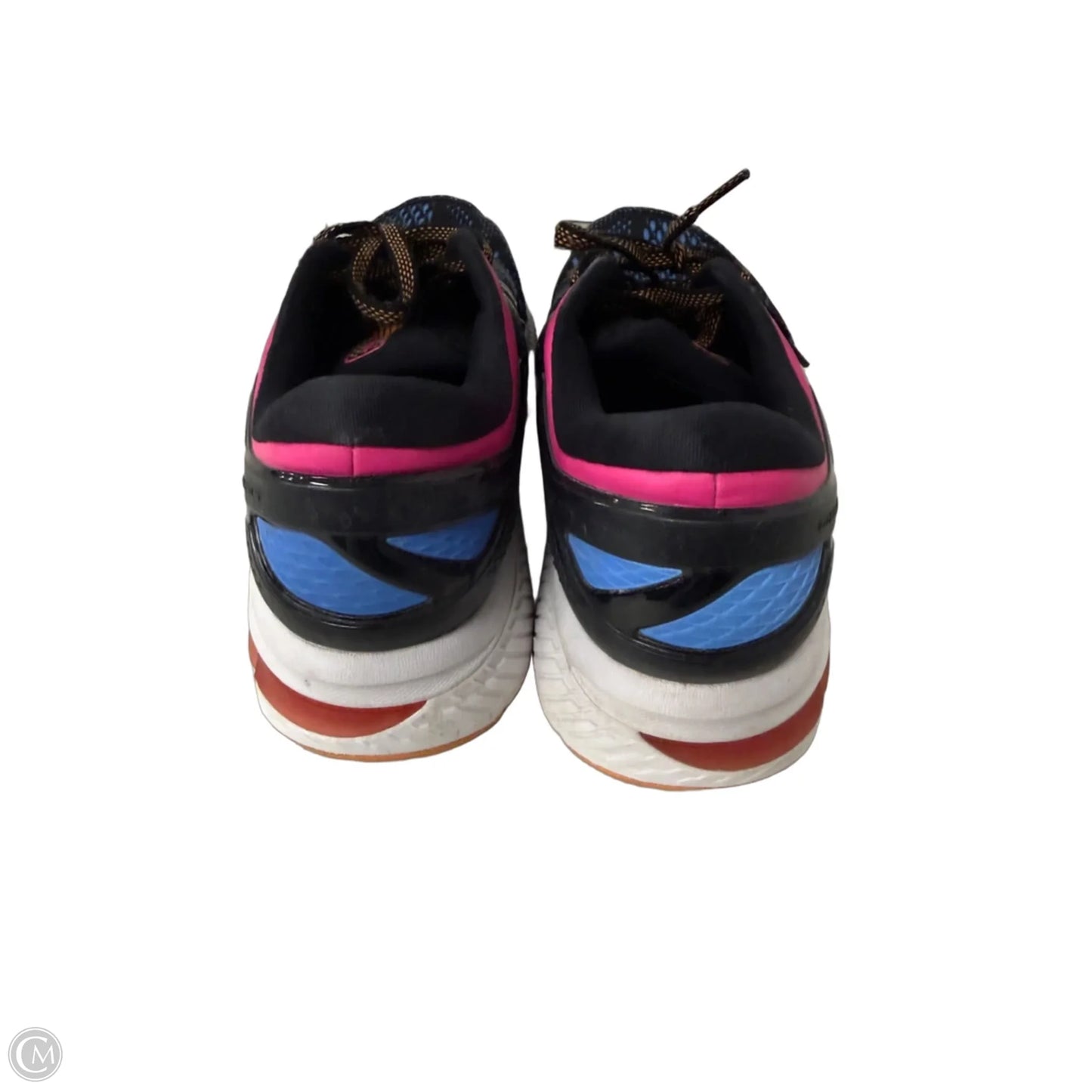 Shoes Athletic By Asics In Black & Blue, Size: 7