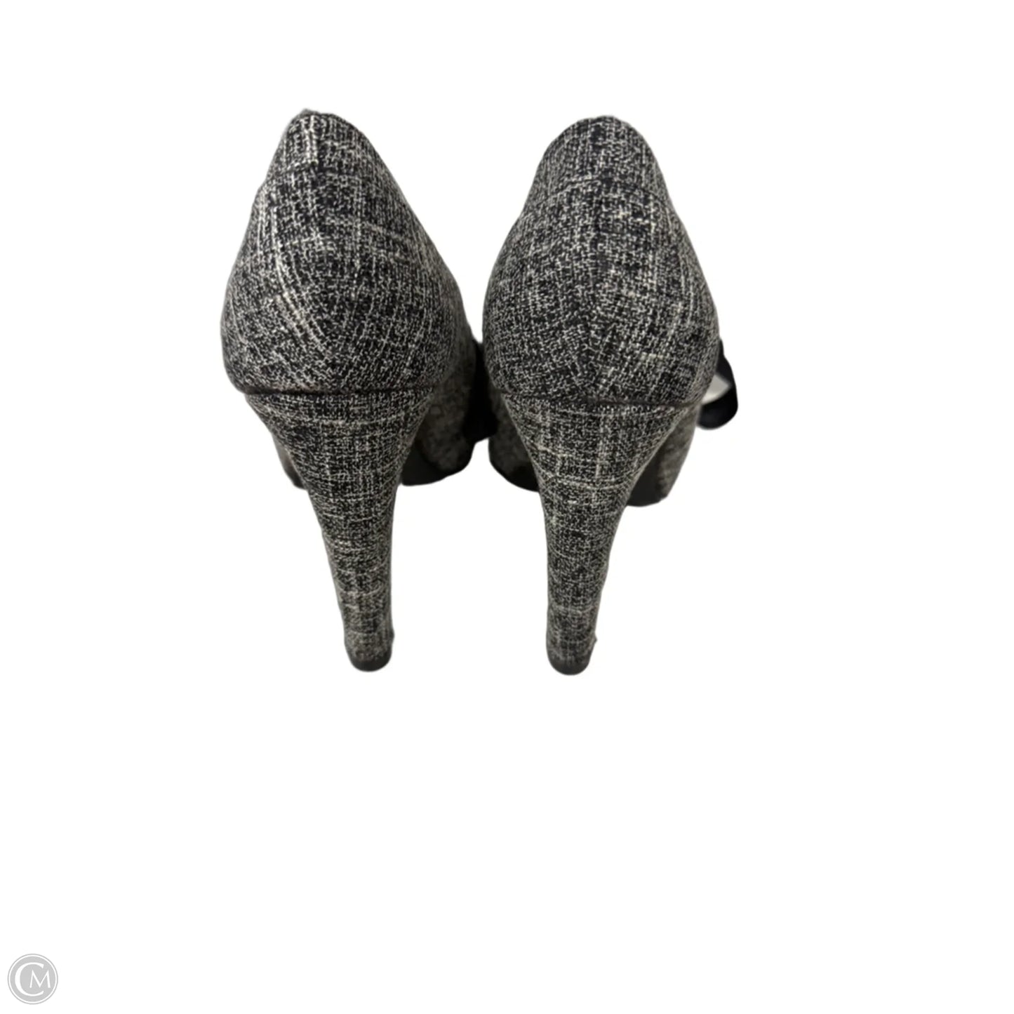 Shoes Heels Stiletto By Kelly And Katie In Black & White, Size: 9