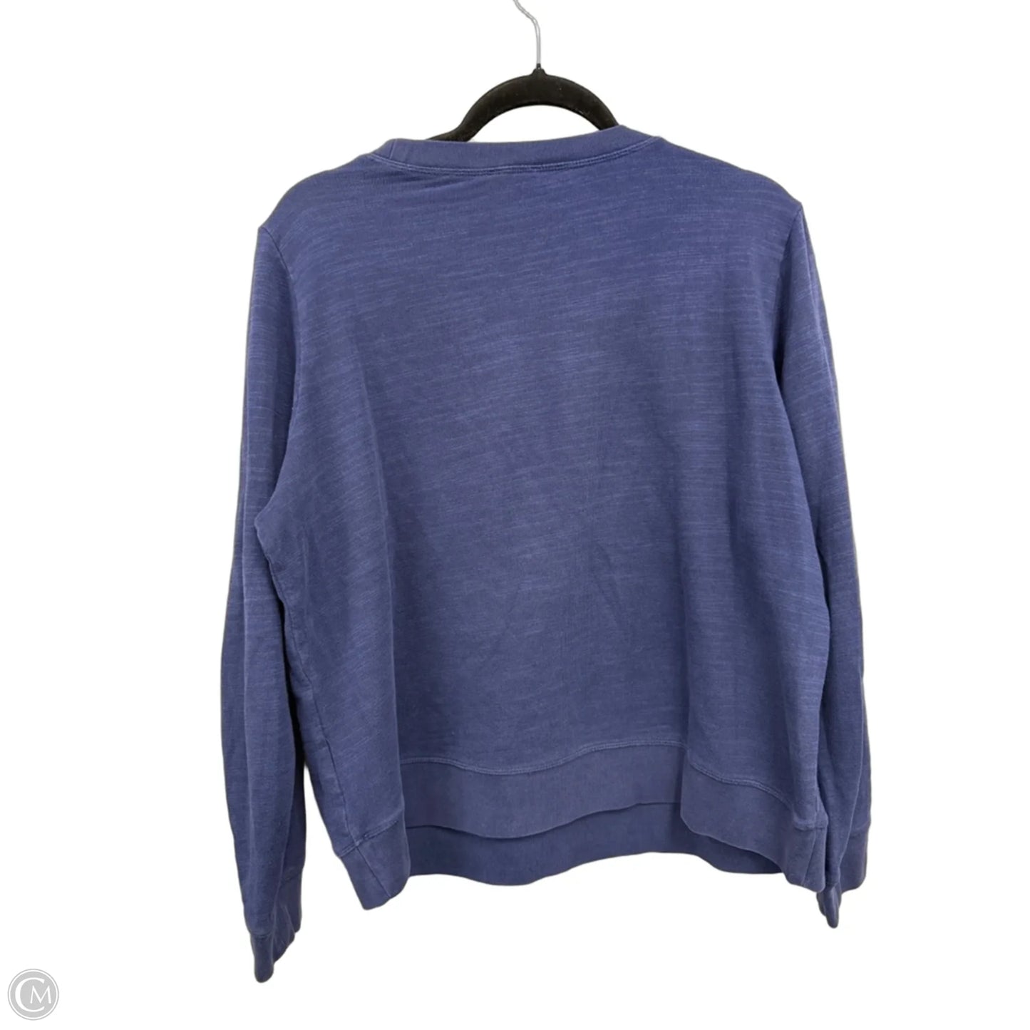 Sweatshirt Crewneck By J. Crew In Navy, Size: L