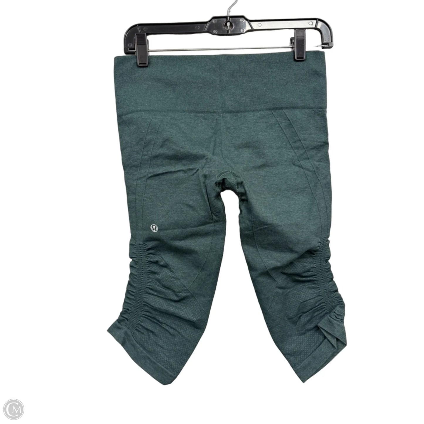 Athletic Leggings Capris By Lululemon In Green, Size: 6