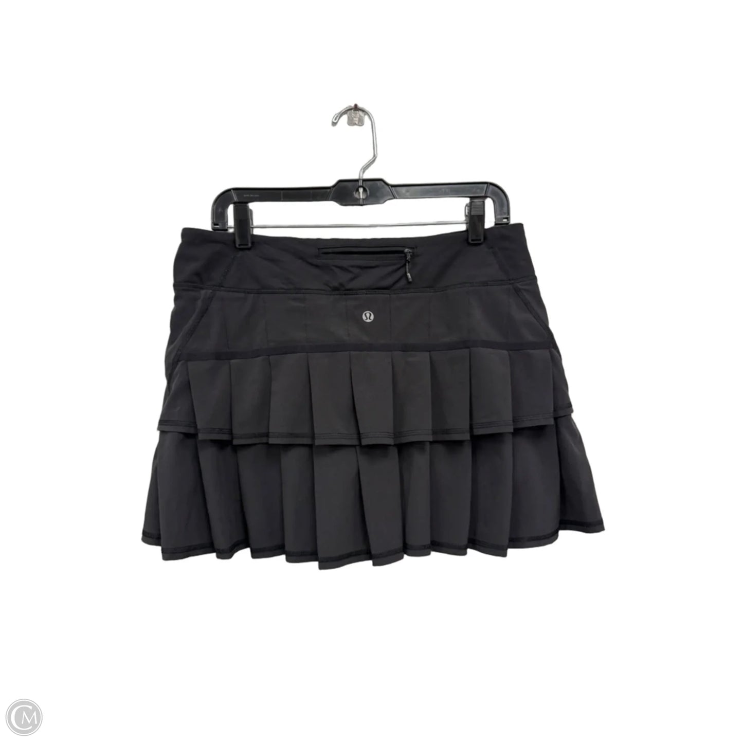 Athletic Skirt By Lululemon In Black, Size: 10