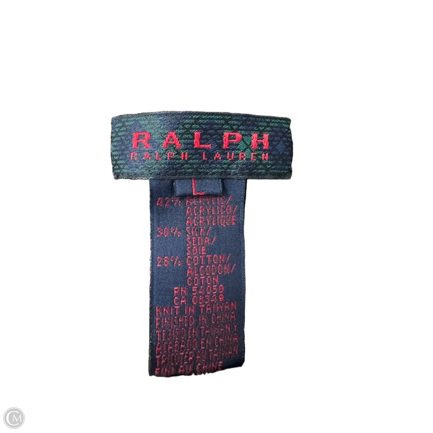 Sweater By Ralph Lauren In Brown, Size: L