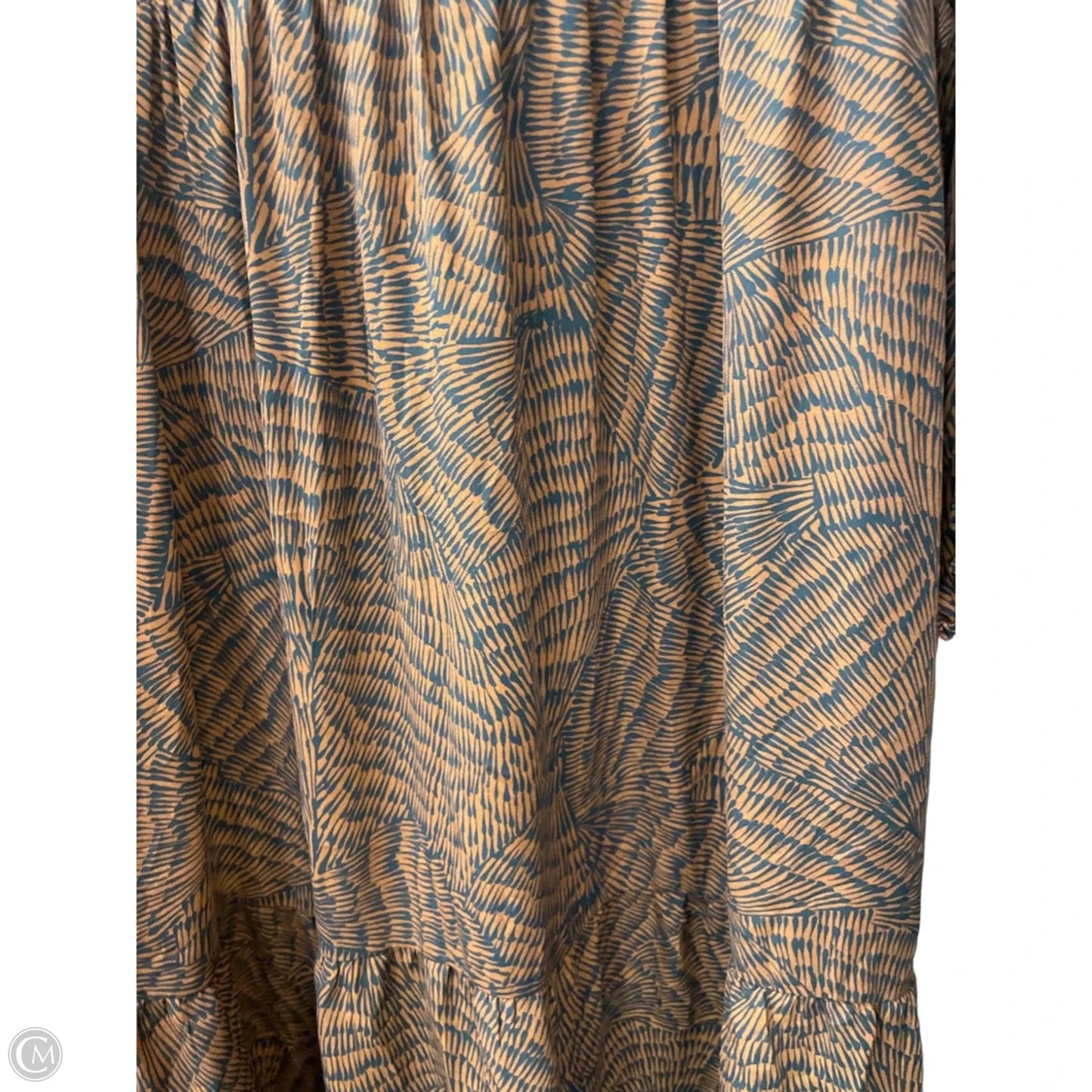Dress Casual Midi By A New Day In Black & Brown, Size: L
