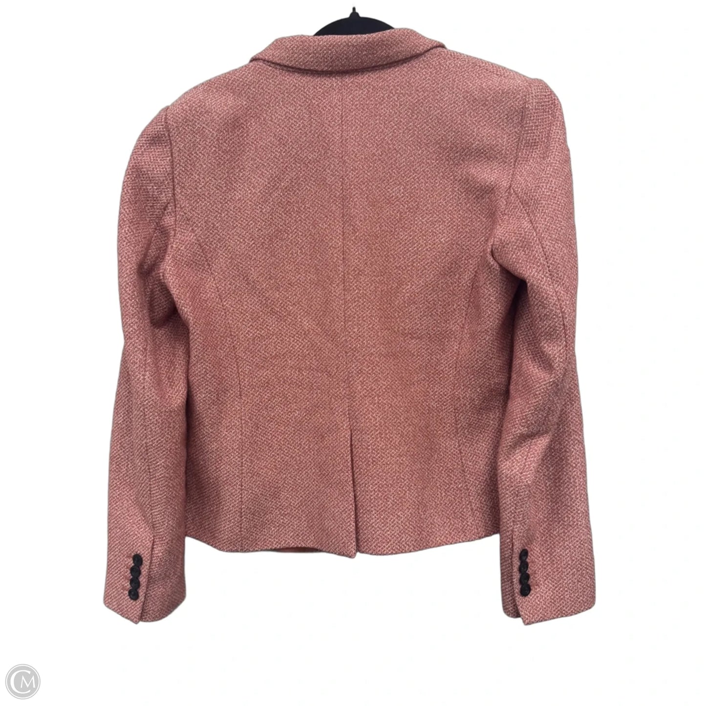 Blazer By Ann Taylor In Orange, Size: 14