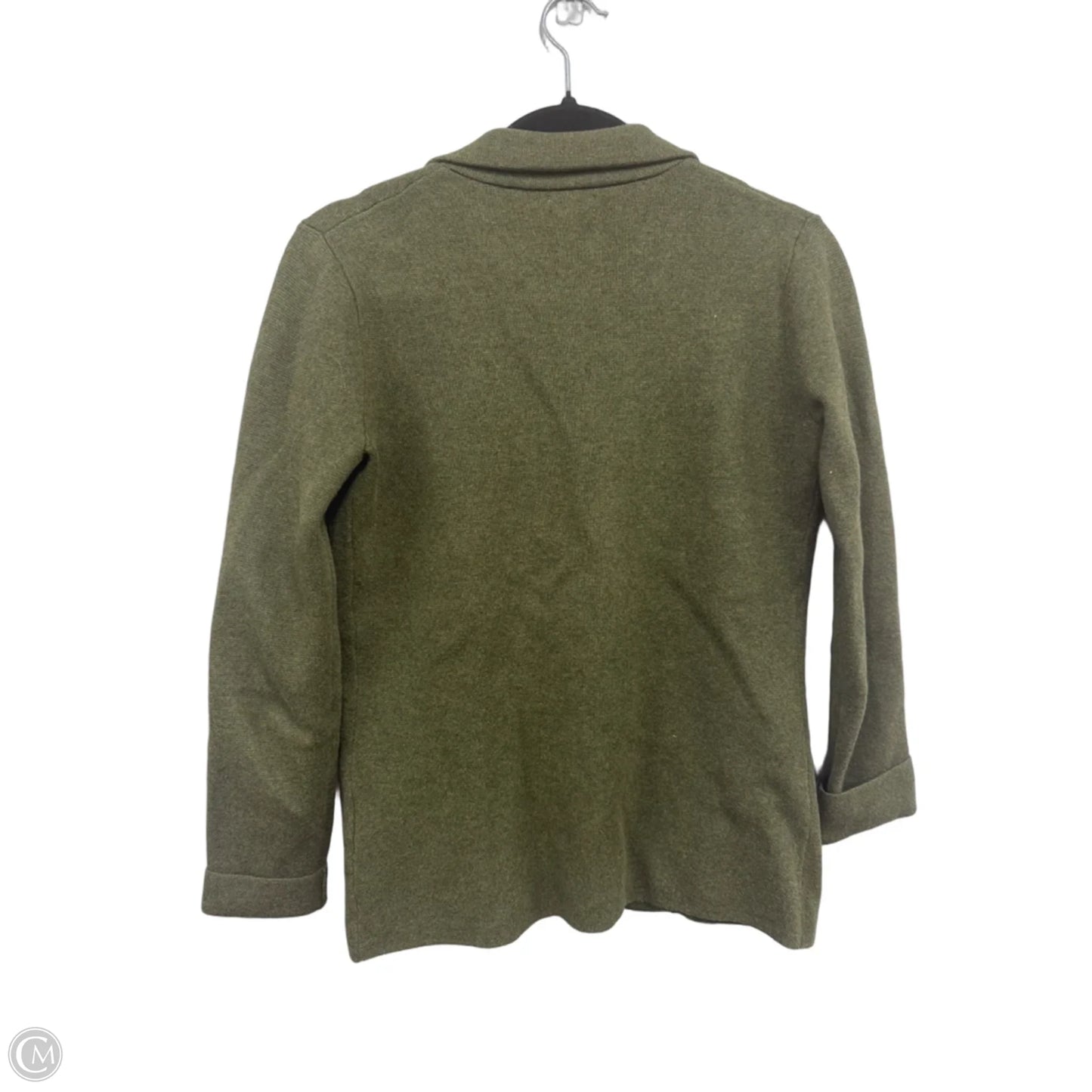 Sweater Cardigan By J. Crew In Green, Size: Xxs