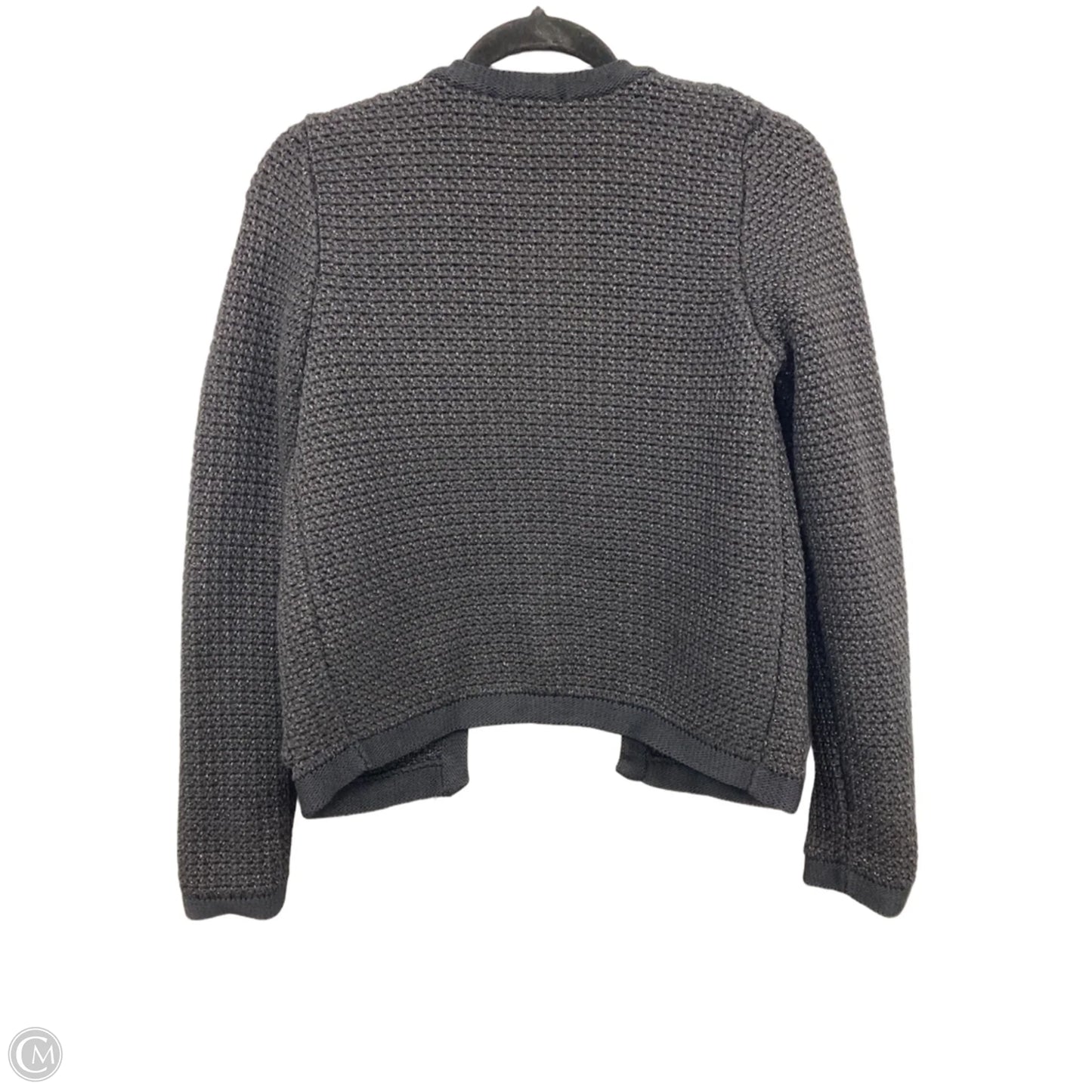 Sweater Cardigan By Ann Taylor In Black, Size: Xs