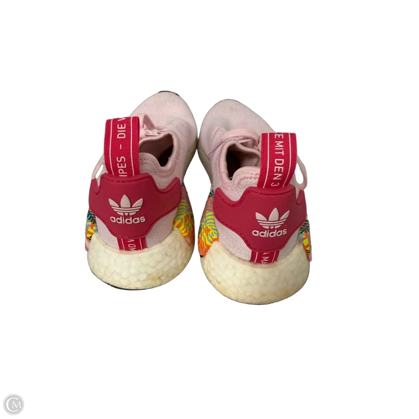 Shoes Athletic By Adidas In Pink & White, Size: 8