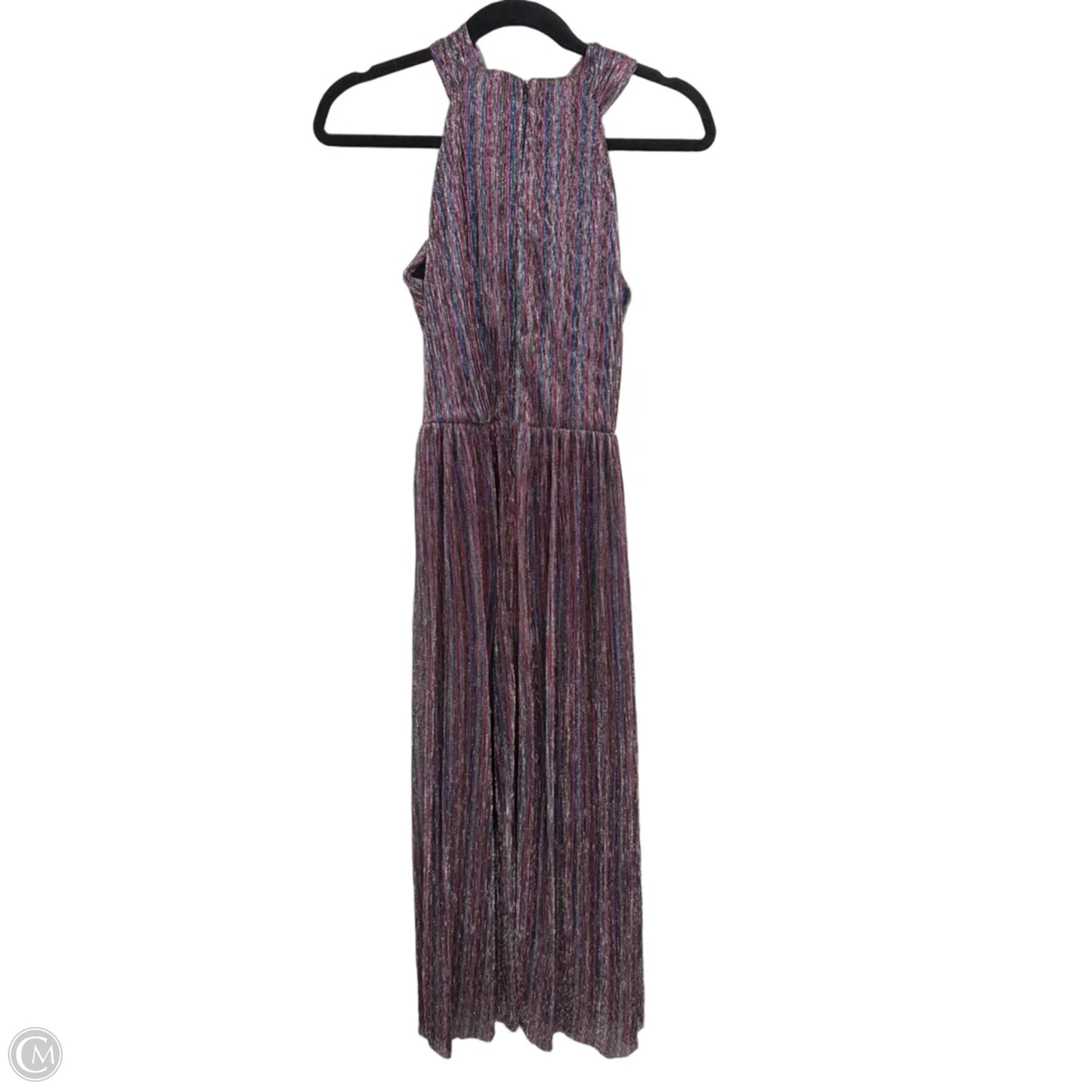 Dress Casual Maxi By Taylor In Pink & Silver, Size: 8