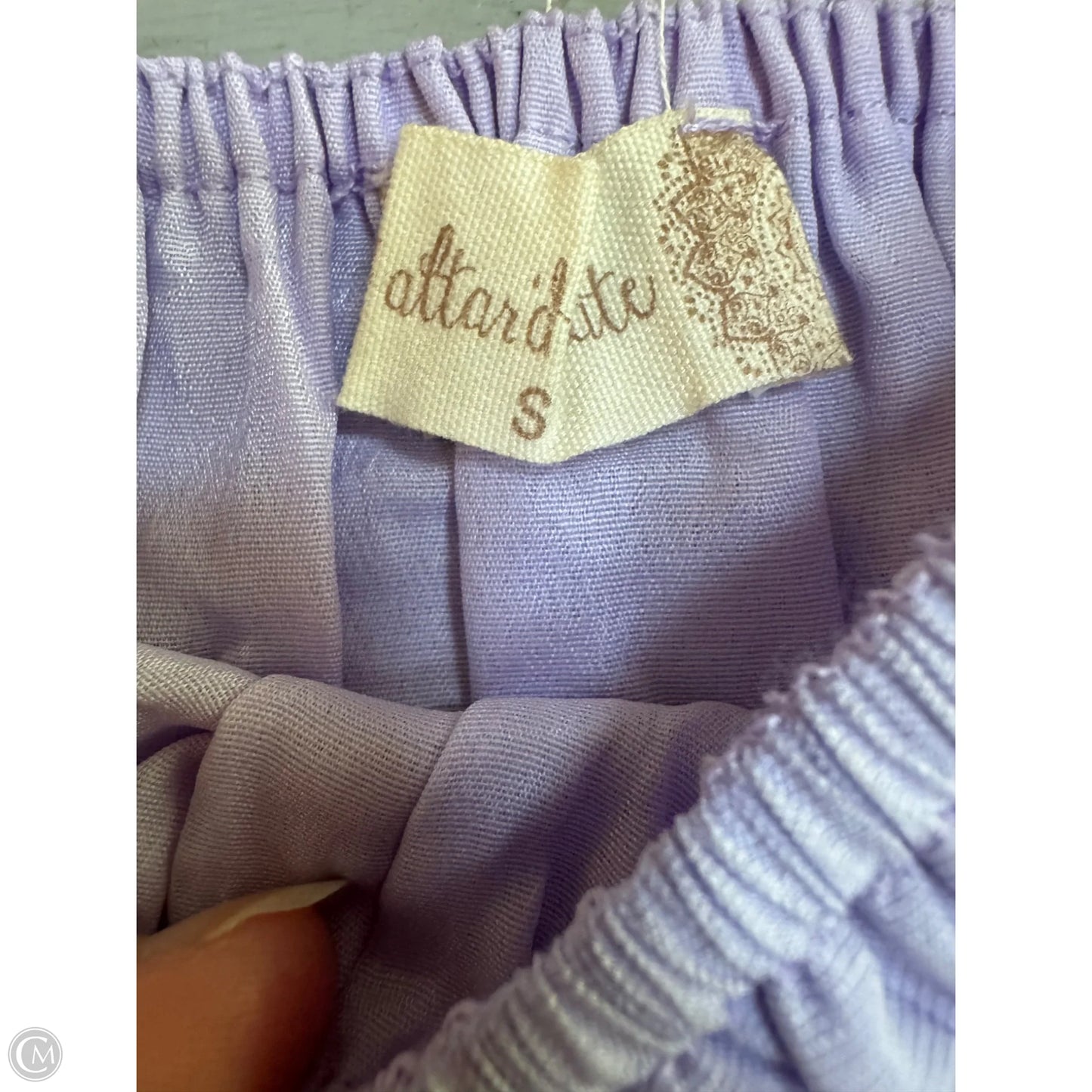 Top Short Sleeve By Altard State In Purple, Size: S