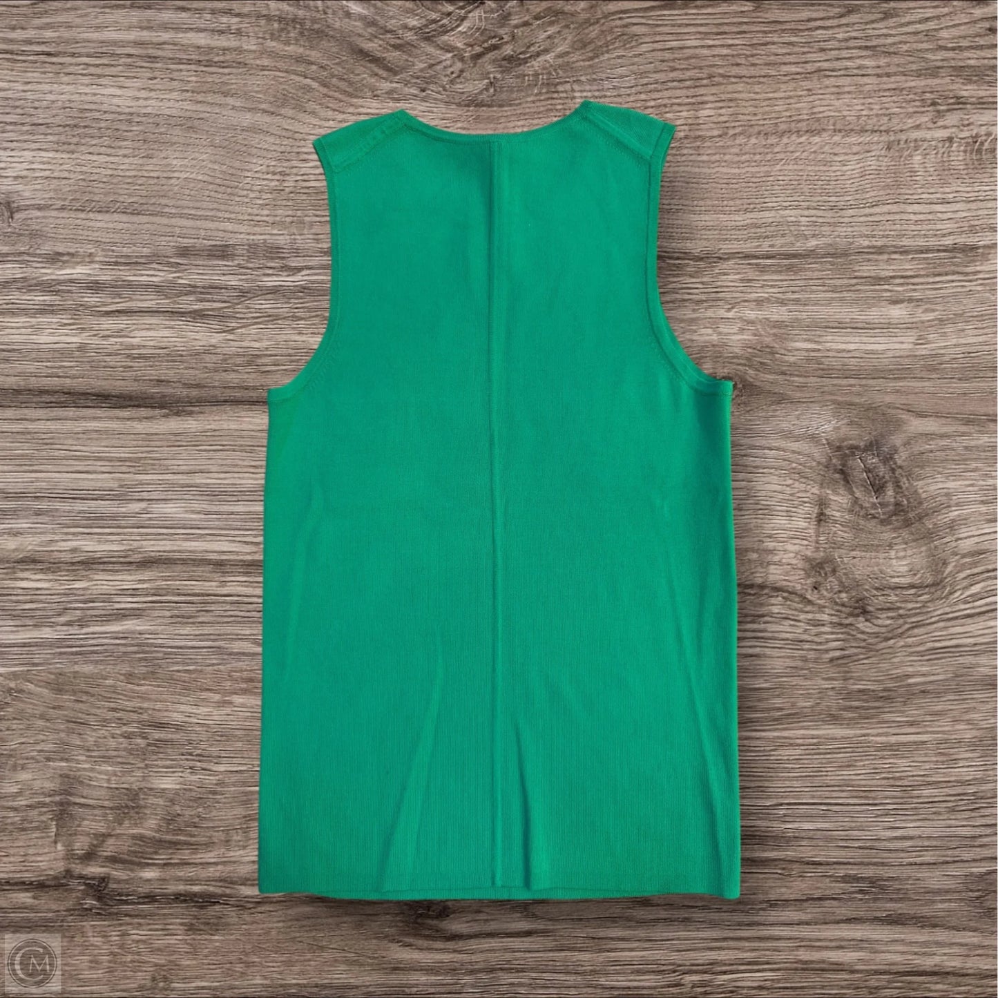 Top Sleeveless By Banana Republic In Grey & Yellow, Size: 2p