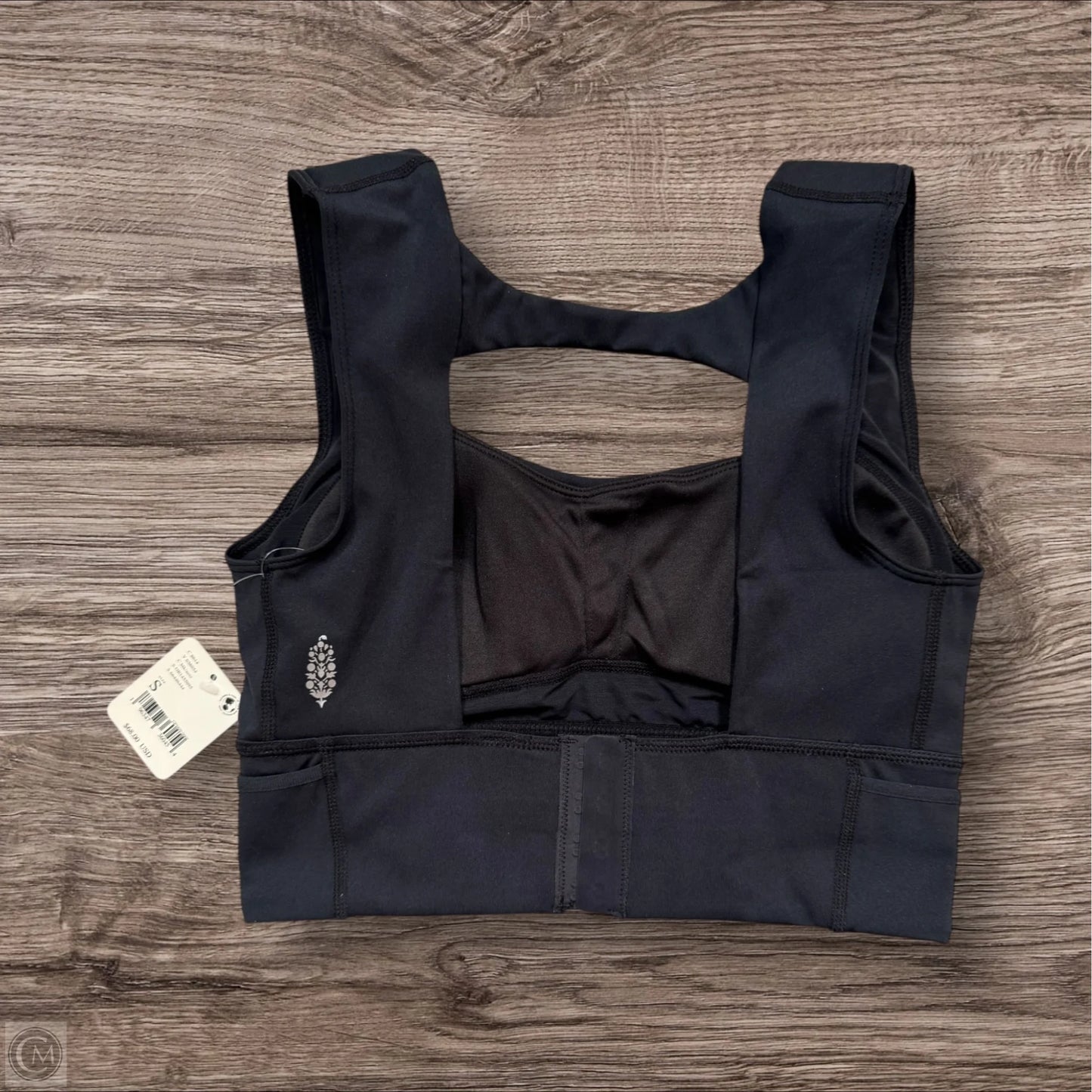 Athletic Bra By Free People In Black, Size: S