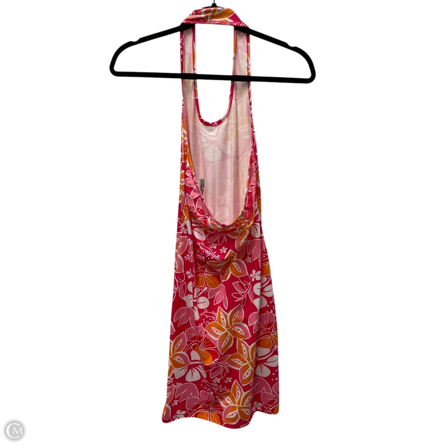 Dress Casual Short By Shein In Orange & Pink, Size: S