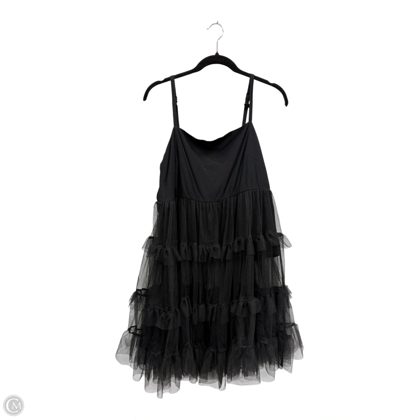 Dress Casual Midi By Torrid In Black, Size: 1x