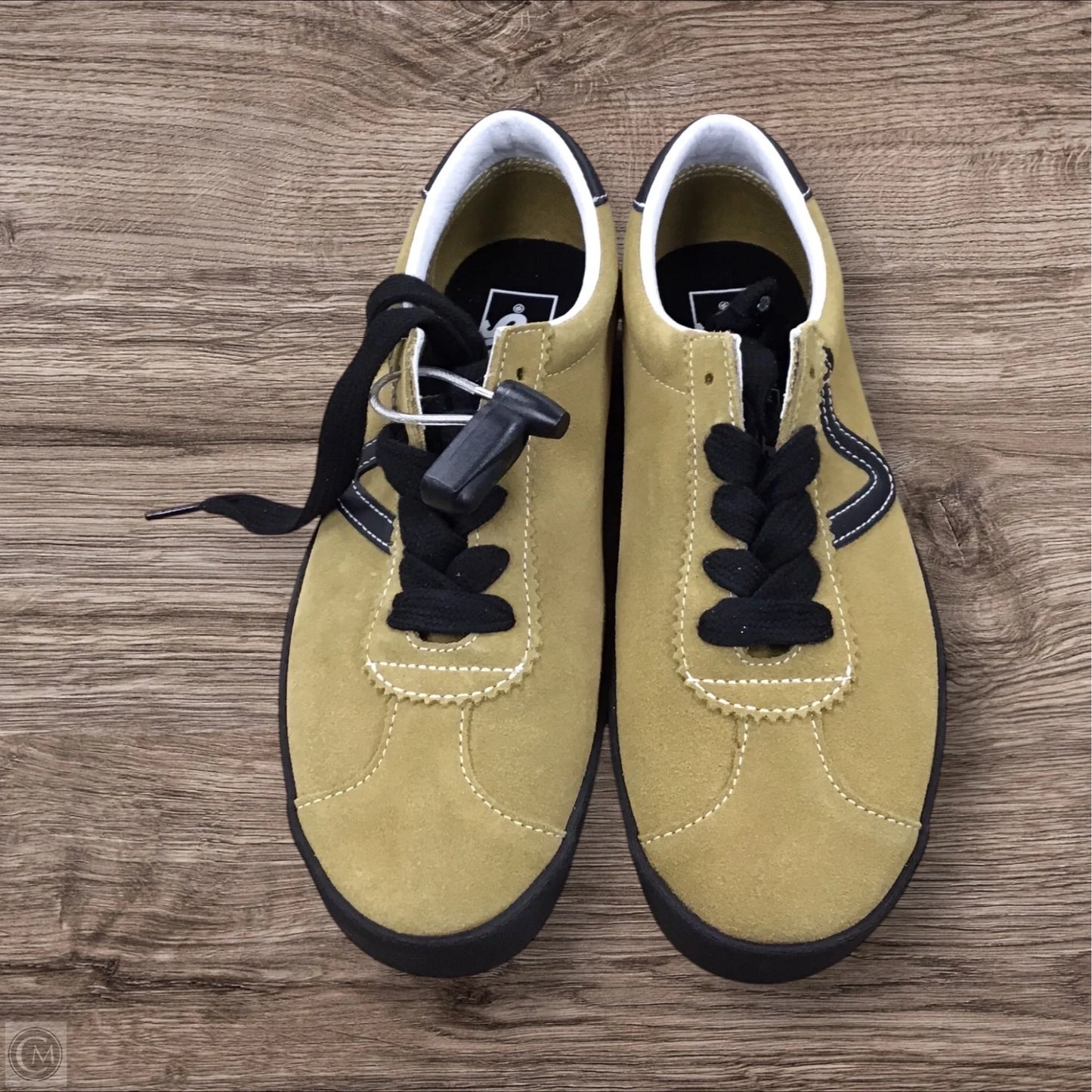 Shoes Sneakers By Vans In Green, Size: 8.5