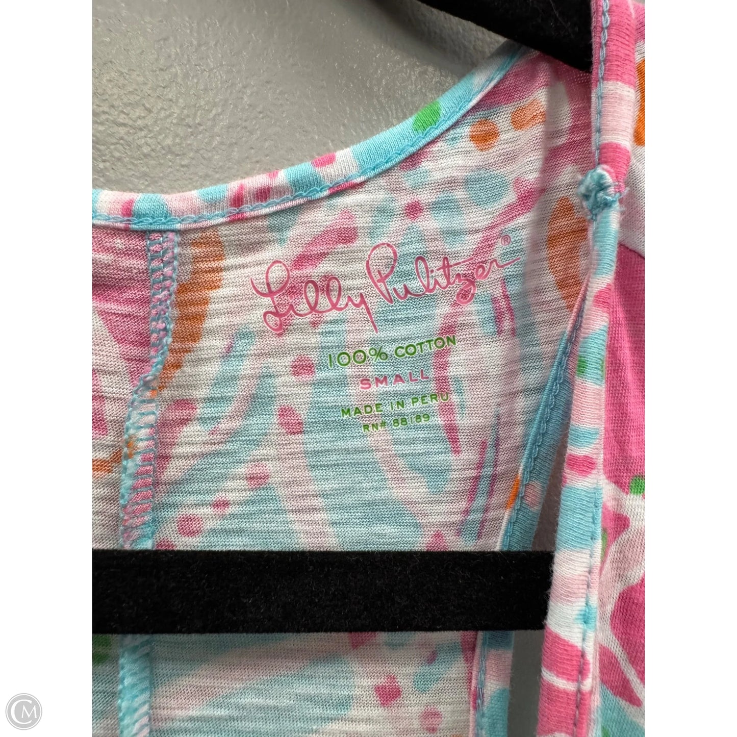 Dress Designer By Lilly Pulitzer In Blue & Pink, Size: S