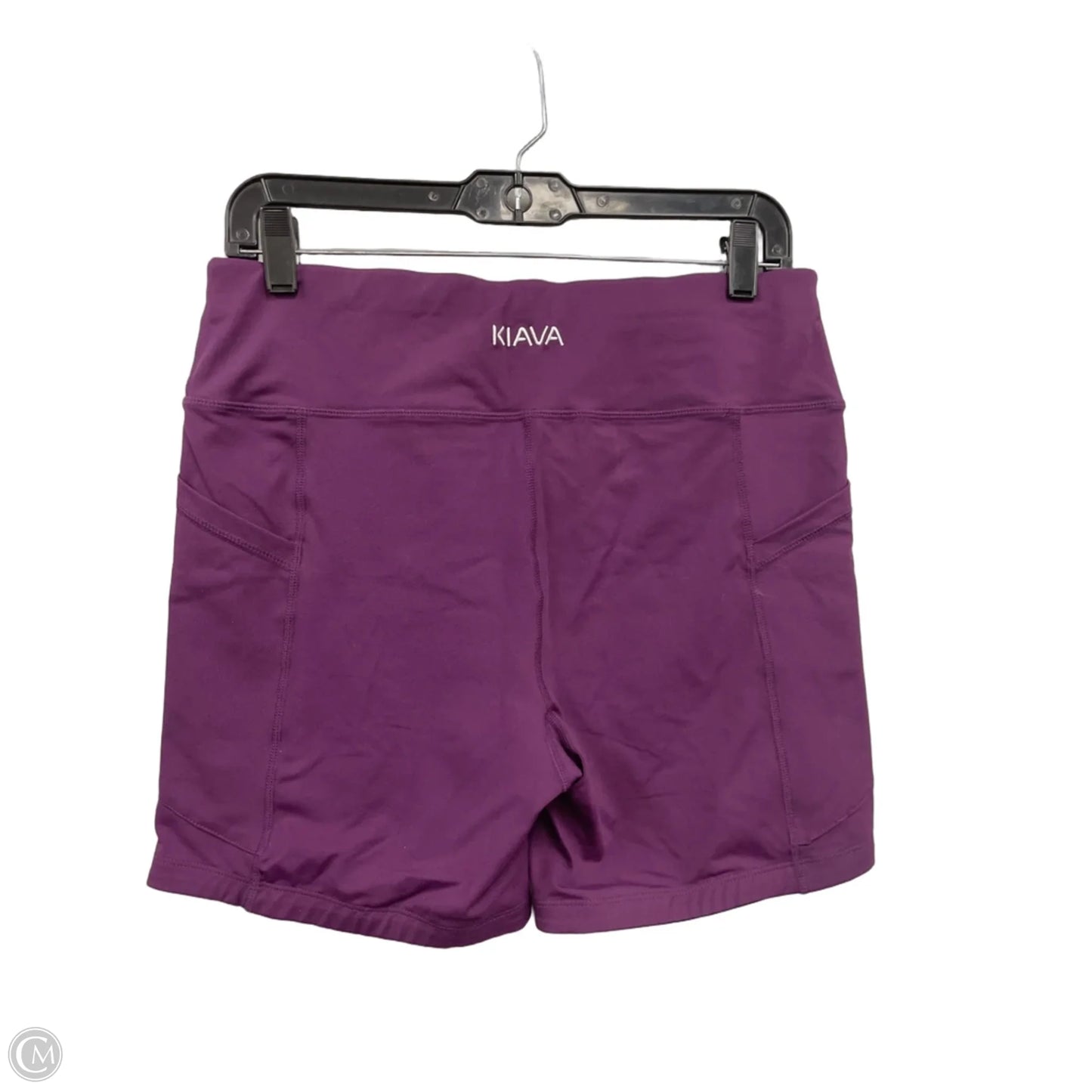 Athletic Shorts By Kiara In Purple, Size: L
