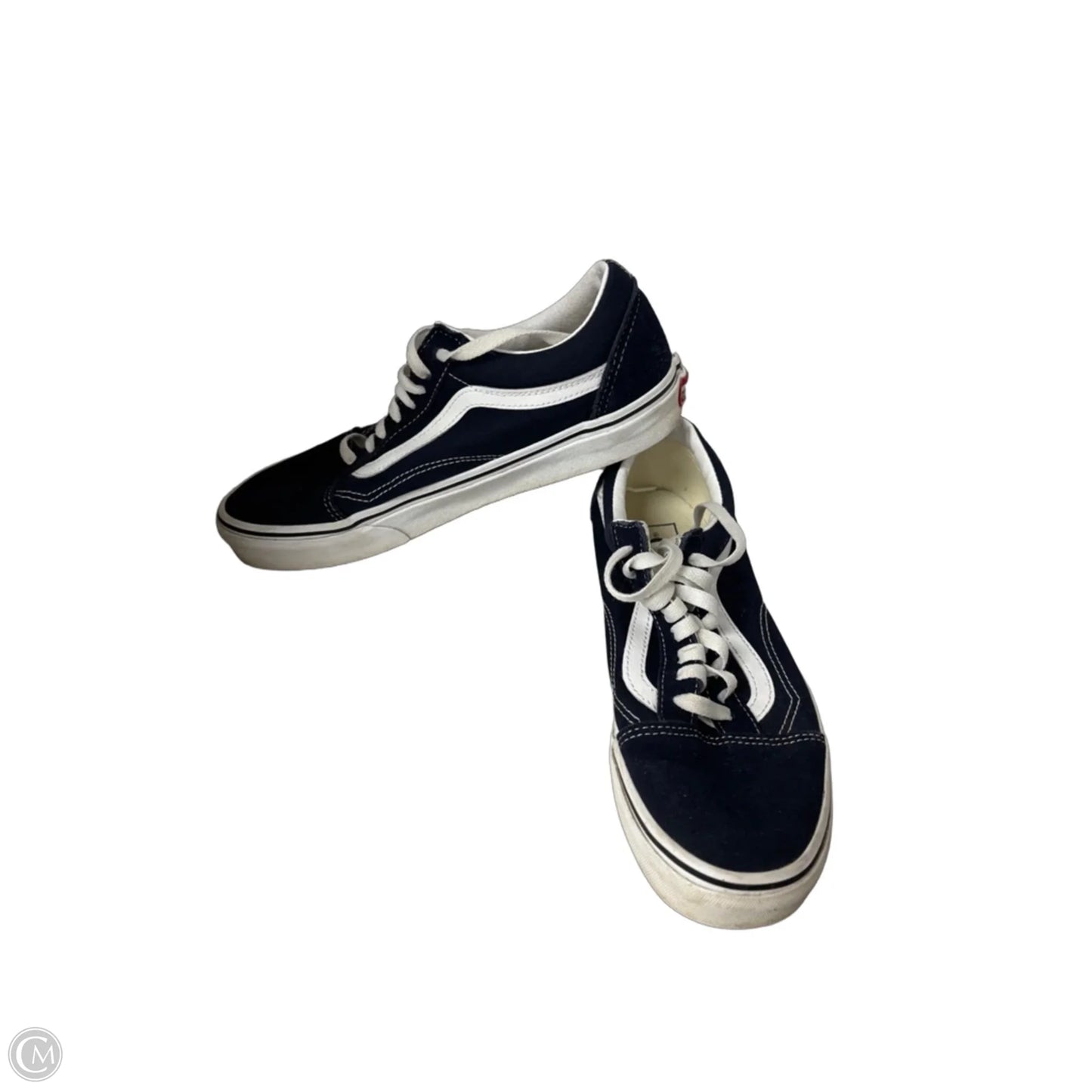 Shoes Sneakers By Vans In Navy, Size: 9