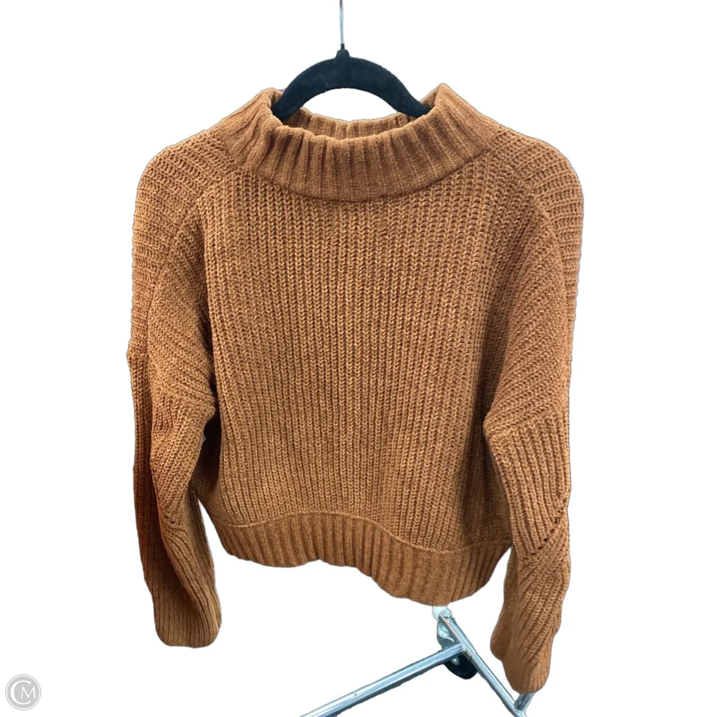 Sweater By Pink Rose In Brown, Size: L