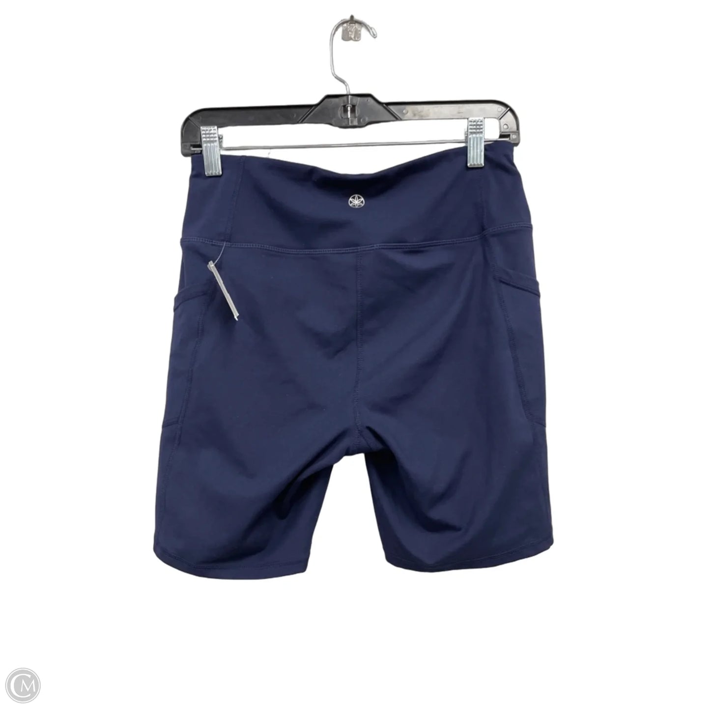 Athletic Shorts By Gaiam In Navy, Size: M