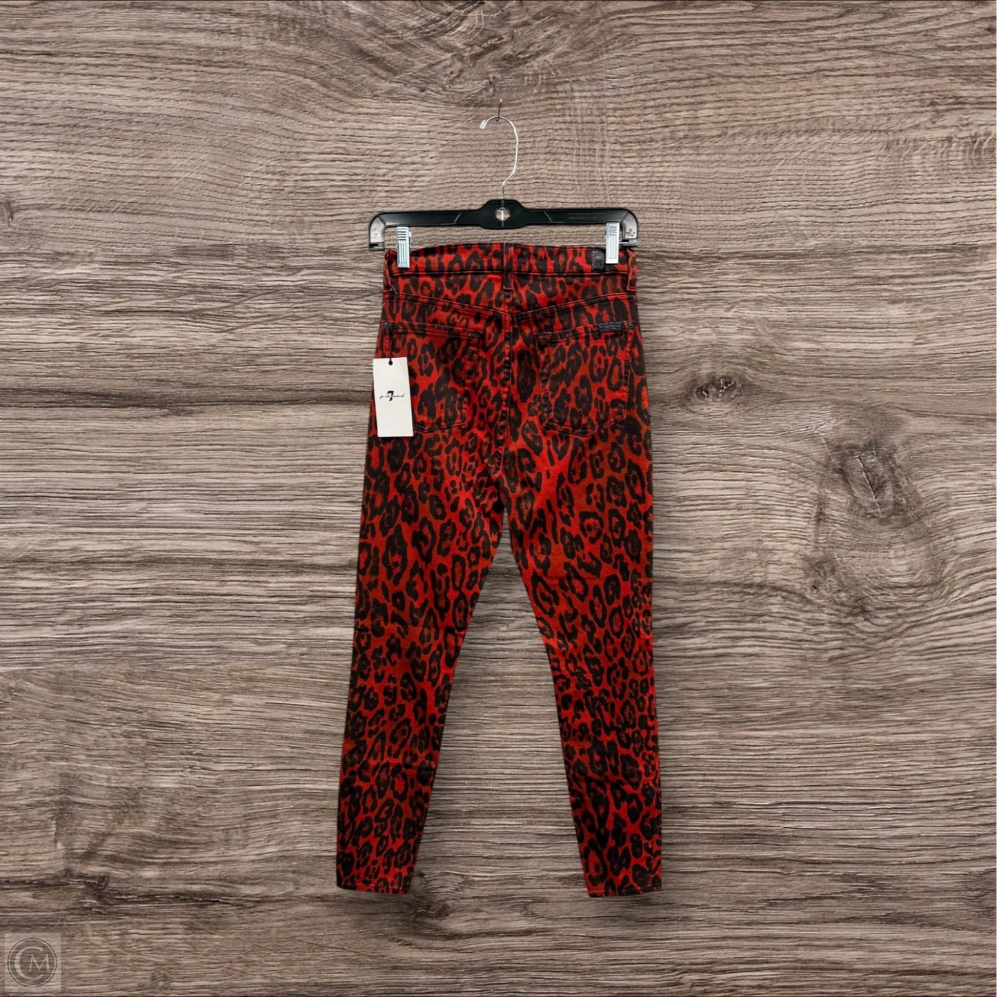 Jeans Skinny By 7 For All Mankind In Red, Size: 2