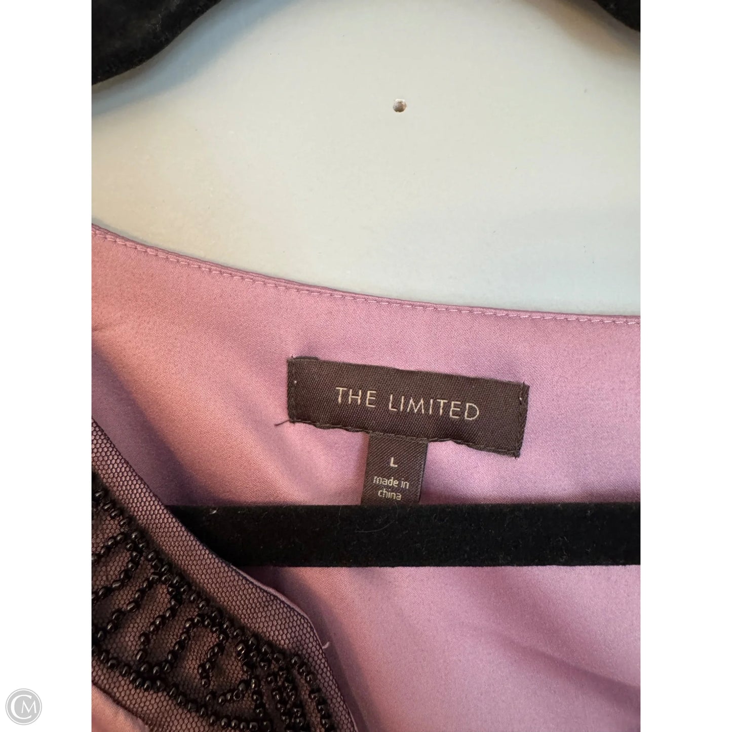 Blouse Sleeveless By Limited In Mauve, Size: L