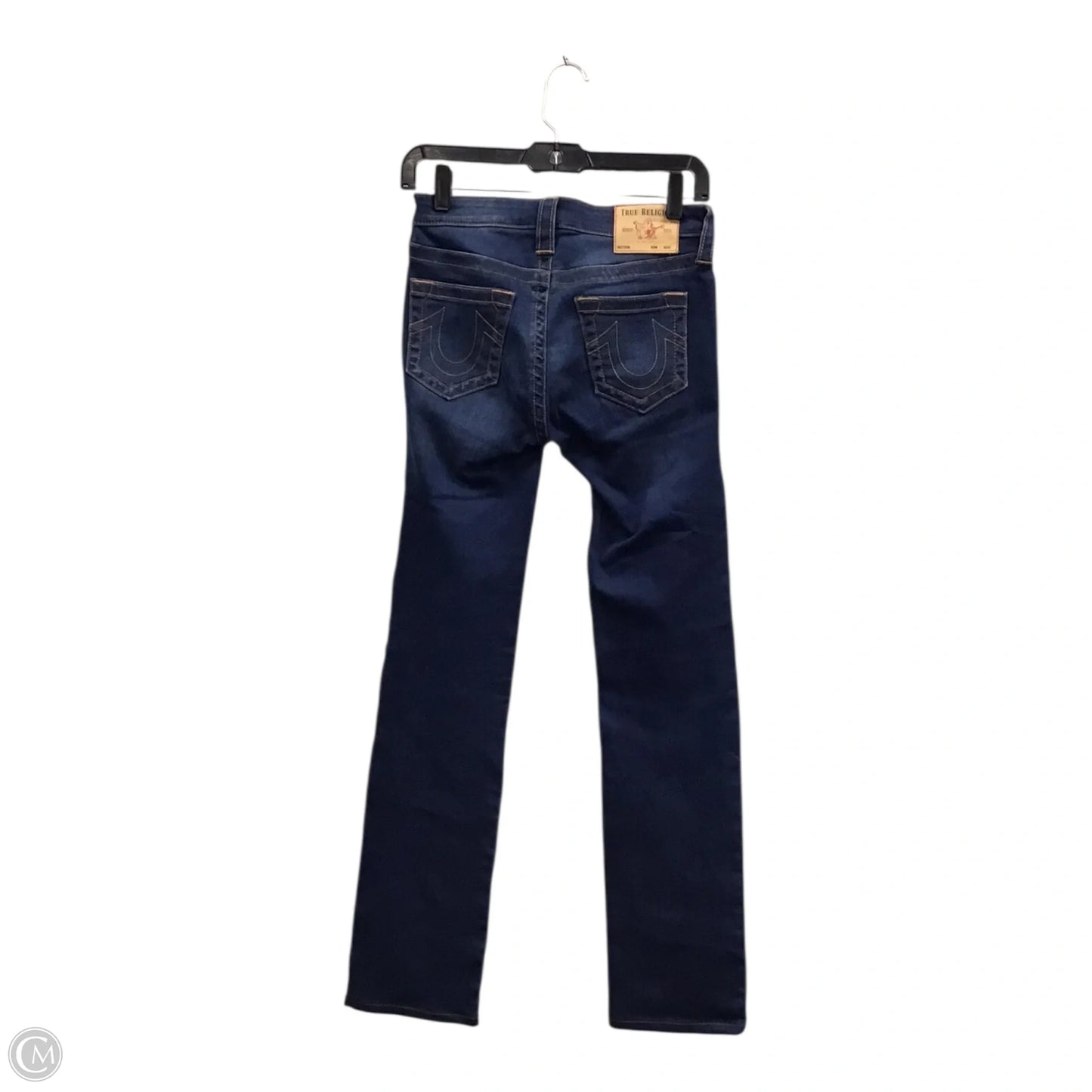 Jeans Straight By True Religion In Blue Denim, Size: 2
