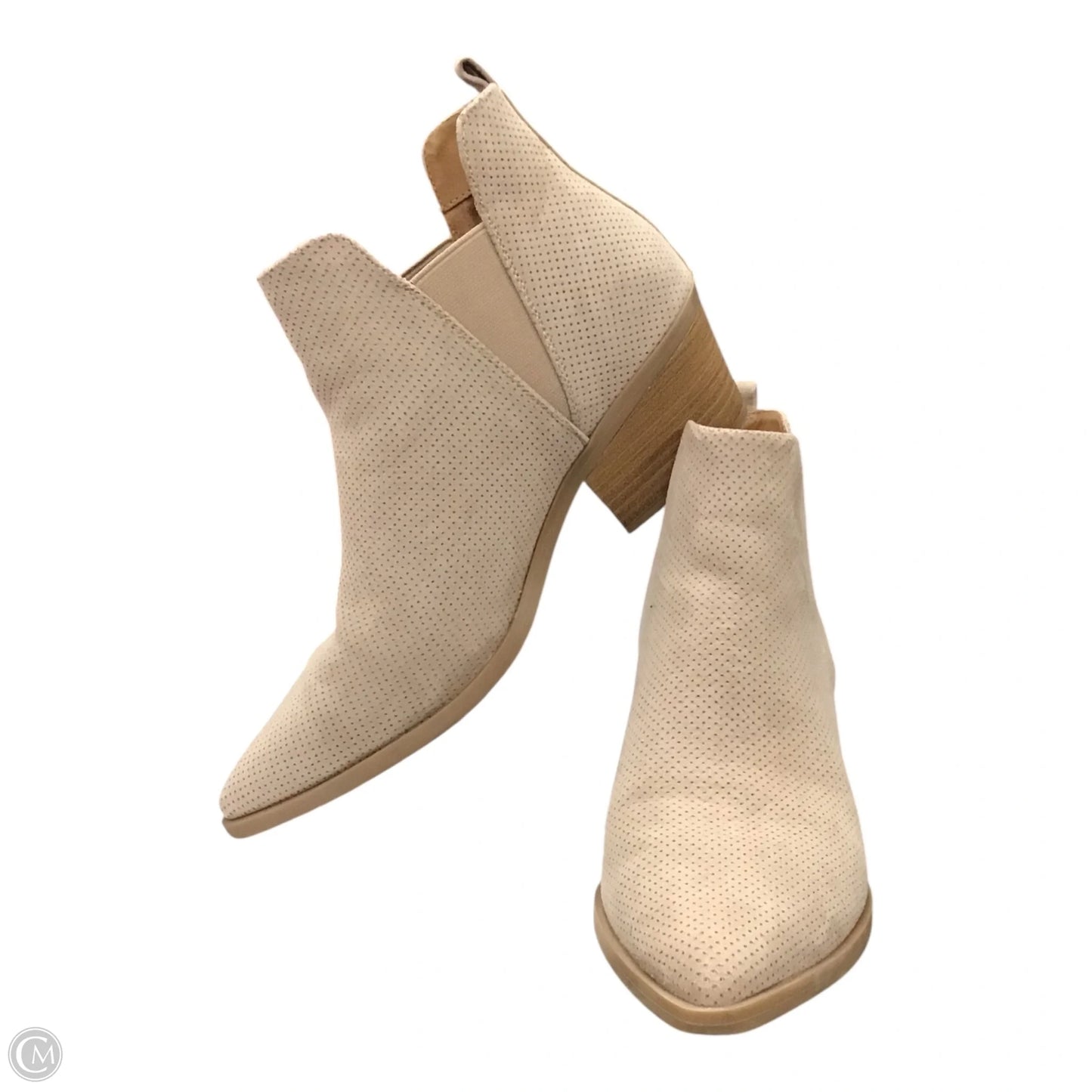 Boots Ankle Flats By Universal Thread In Beige, Size: 10