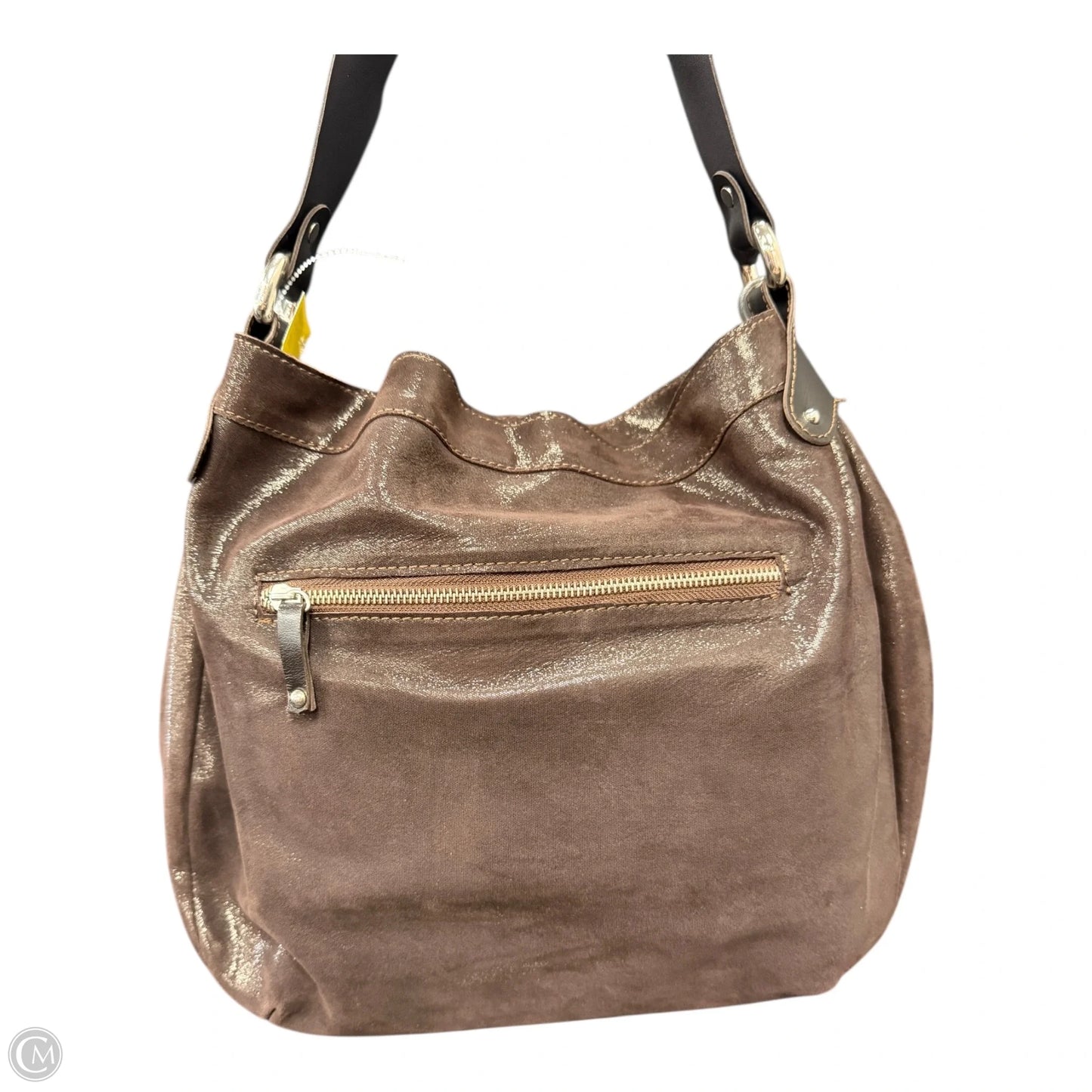 Handbag Leather By Amalfi, Size: Large
