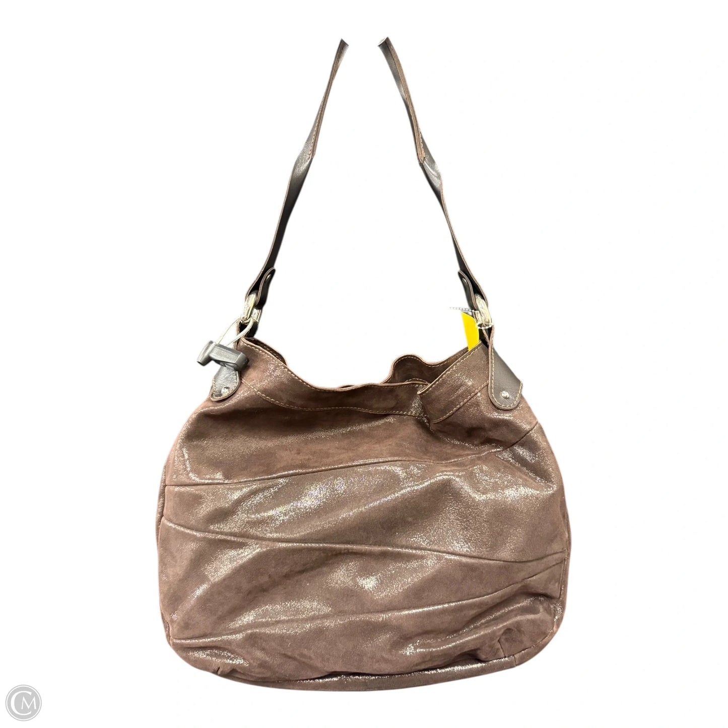 Handbag Leather By Amalfi, Size: Large
