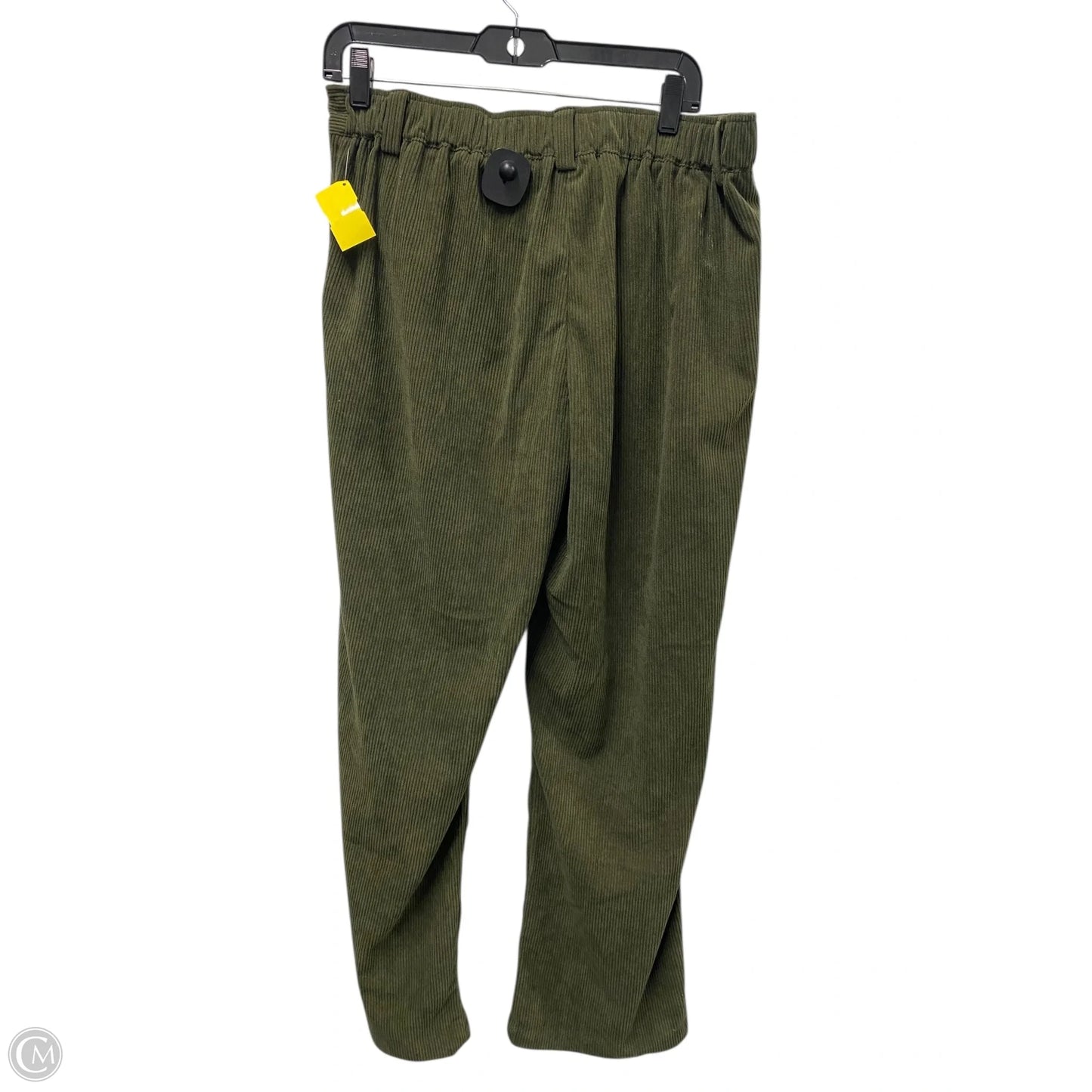 Pants Corduroy By Halara In Green, Size: L