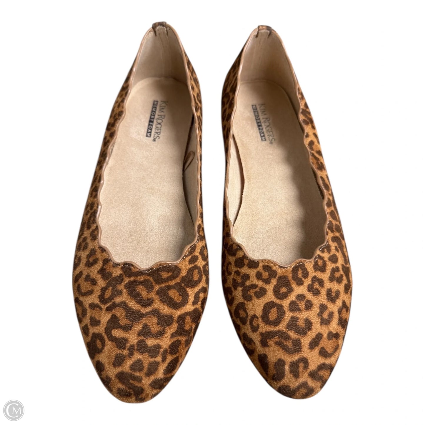 Shoes Flats By Kim Rogers In Animal Print, Size: 8
