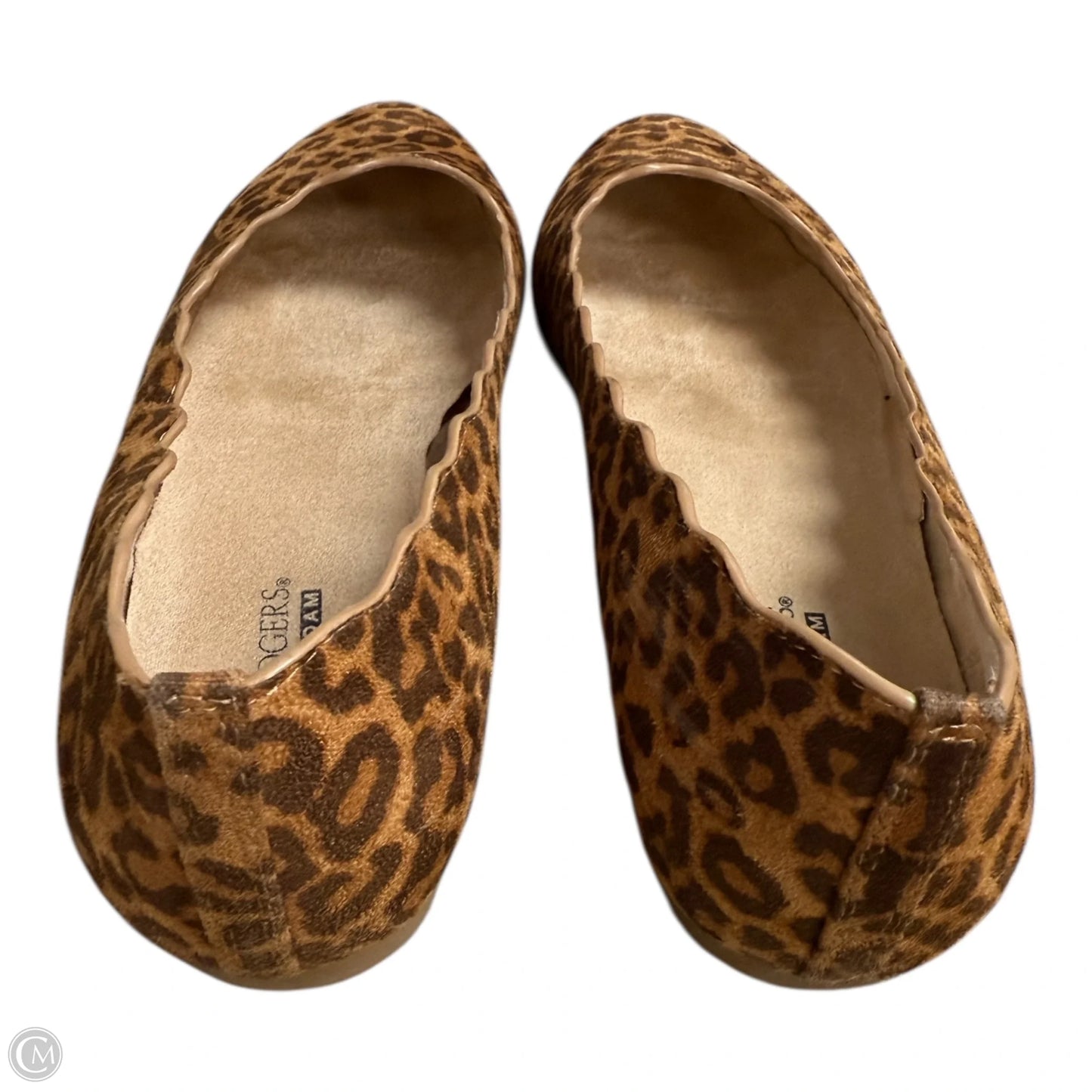 Shoes Flats By Kim Rogers In Animal Print, Size: 8