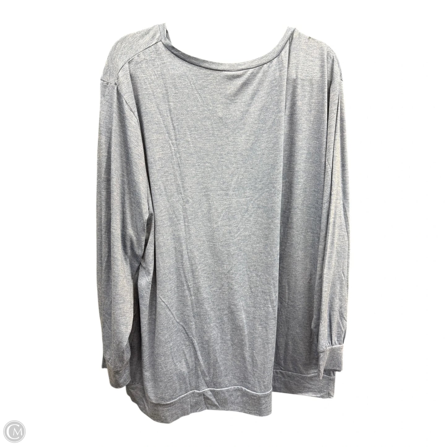 Sweatshirt Crewneck By Clothes Mentor In Blue, Size: 4x