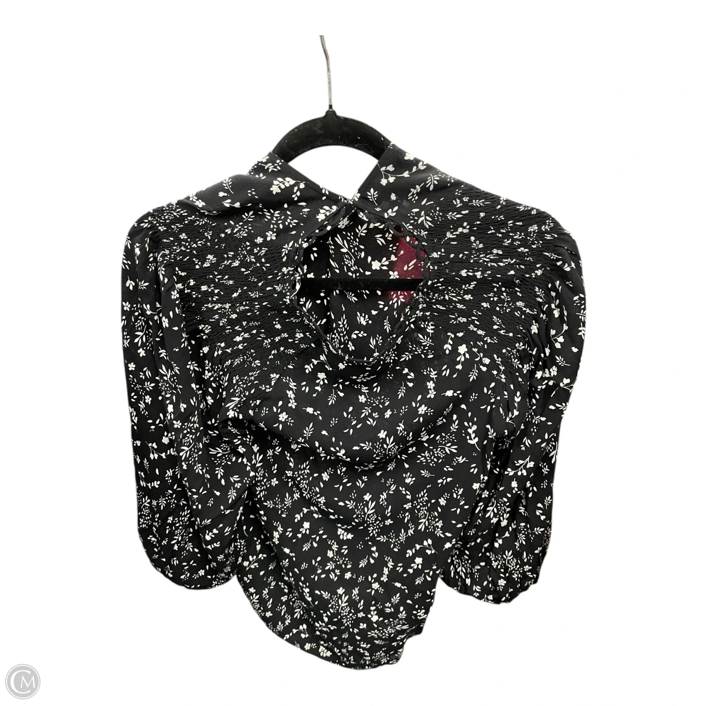 Top Long Sleeve By Joie In Black & White, Size: Xs
