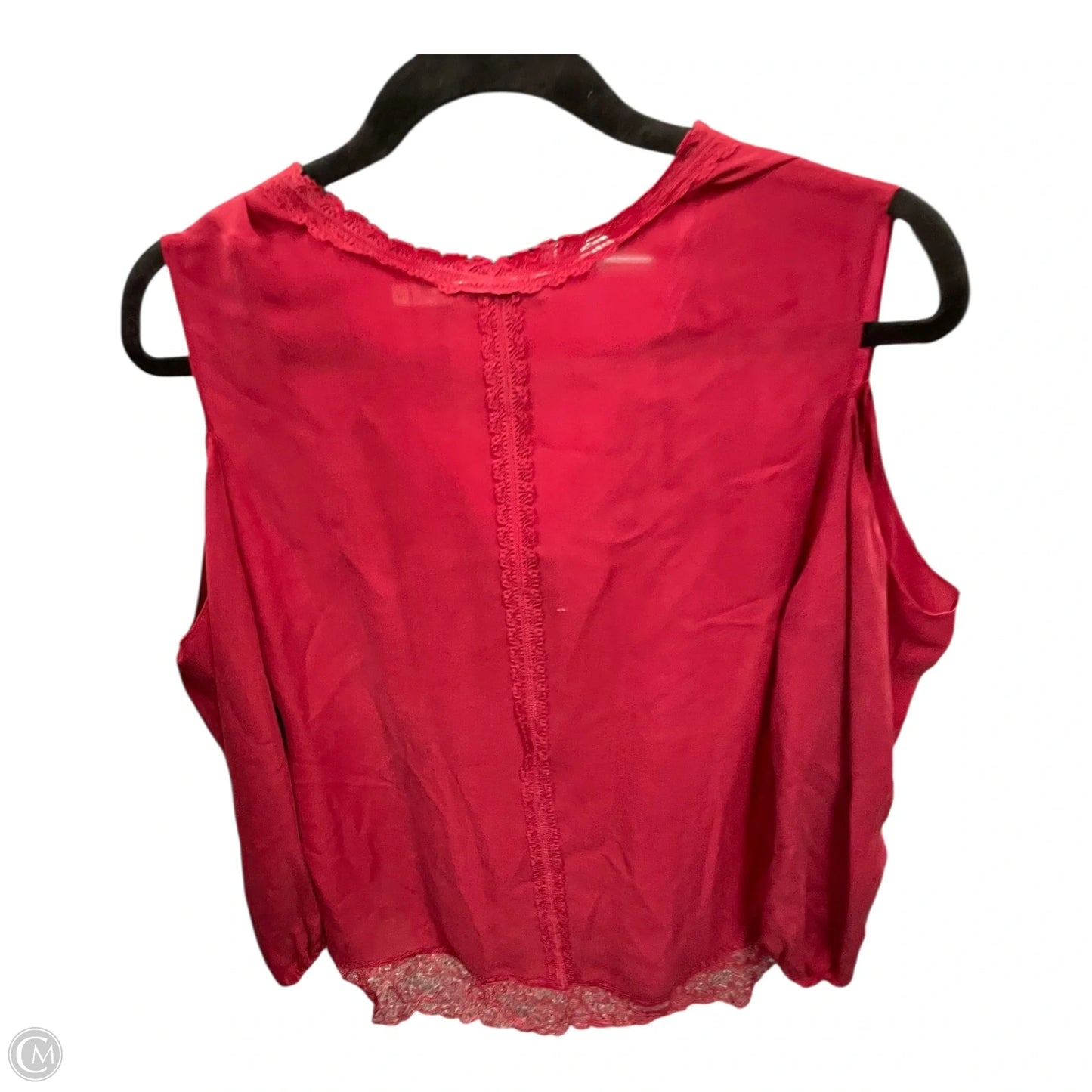 Blouse Designer By Alice + Olivia In Red, Size: M