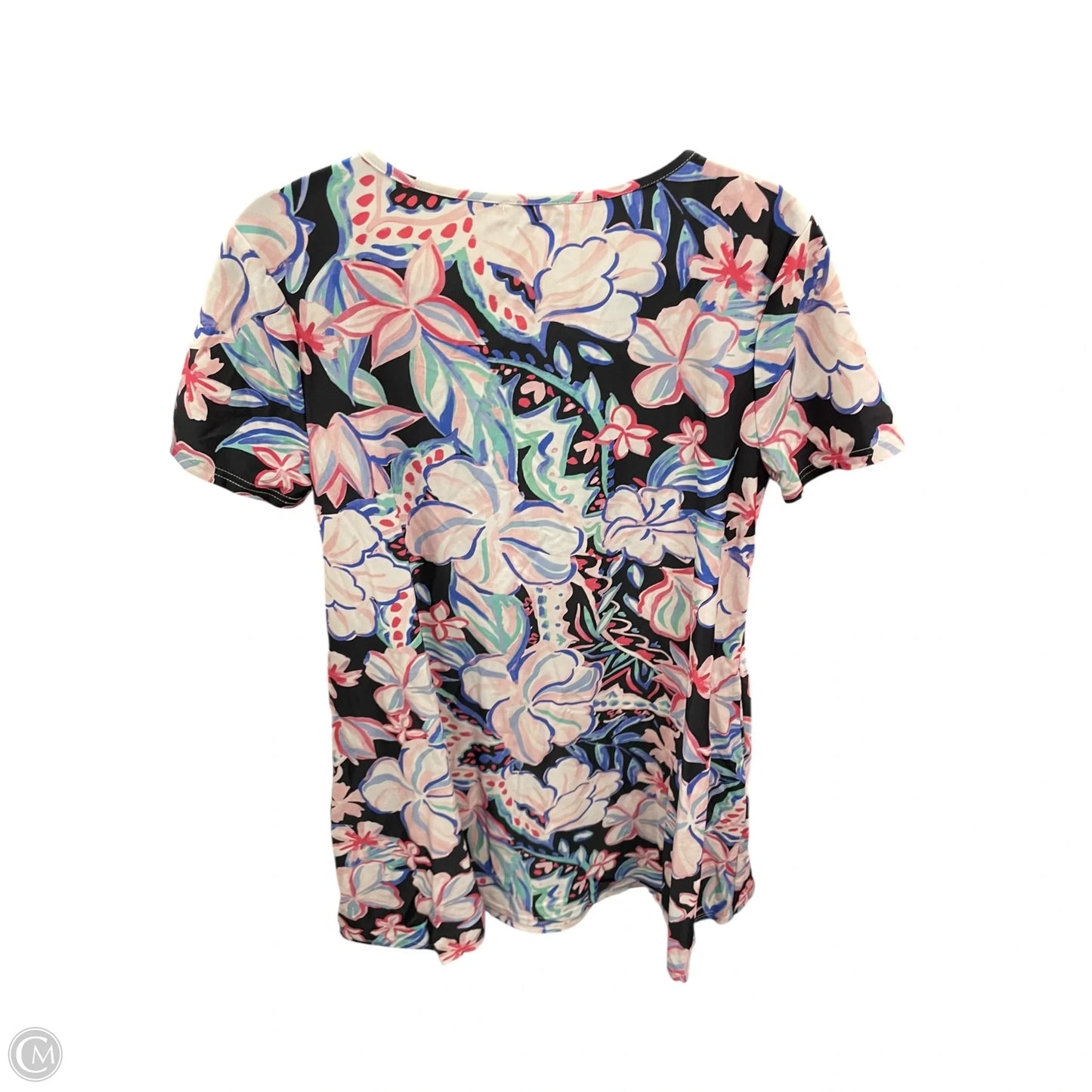 Dress Casual Short By Aryeh In Pink & White, Size: Xl