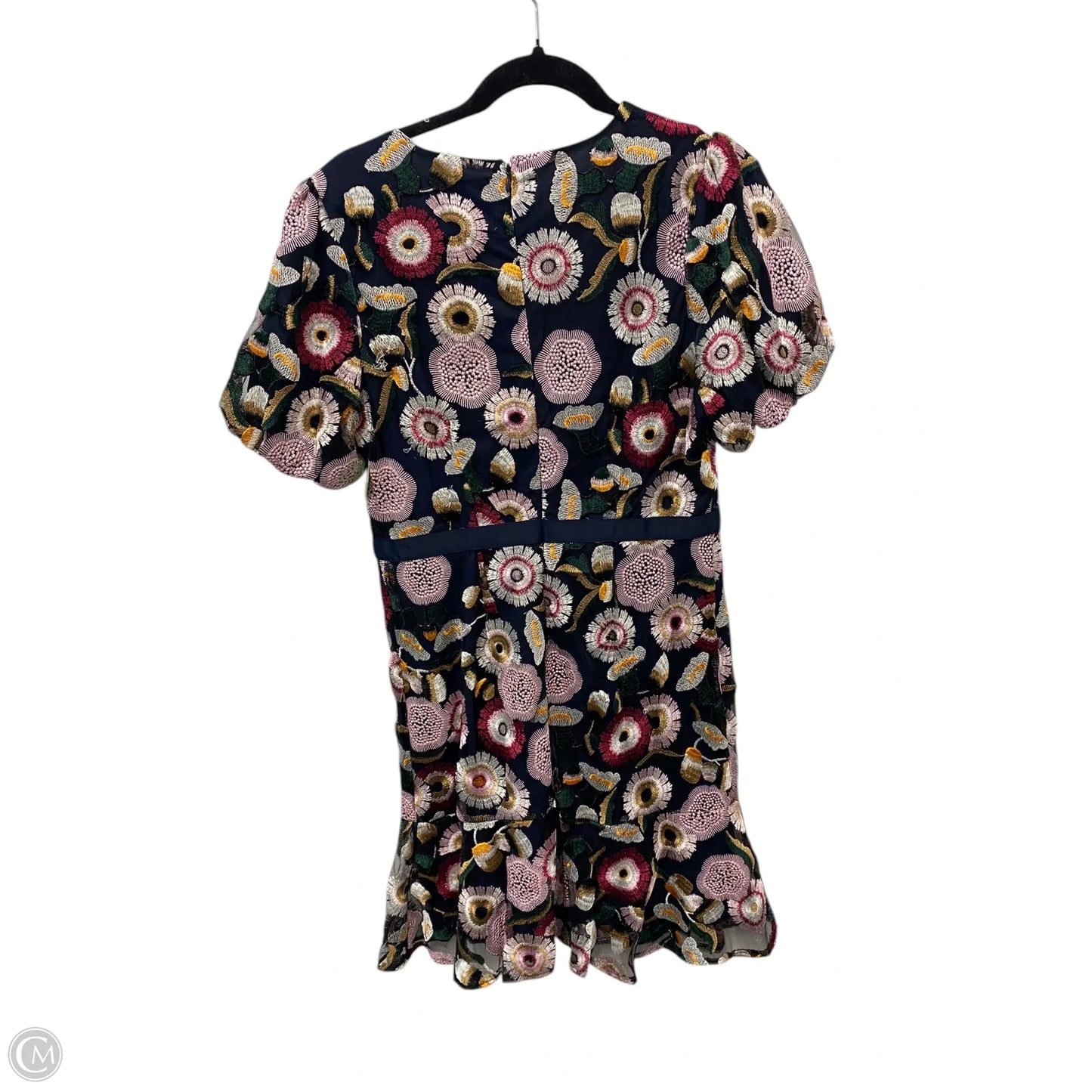 Dress Casual Midi By Sam Edelman In Blue & Pink, Size: 8