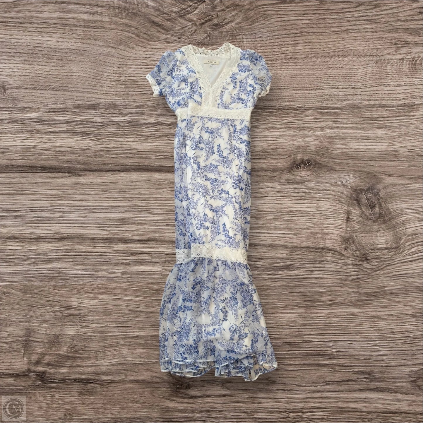 Dress Casual Maxi By Taylor In Floral Print, Size: 8