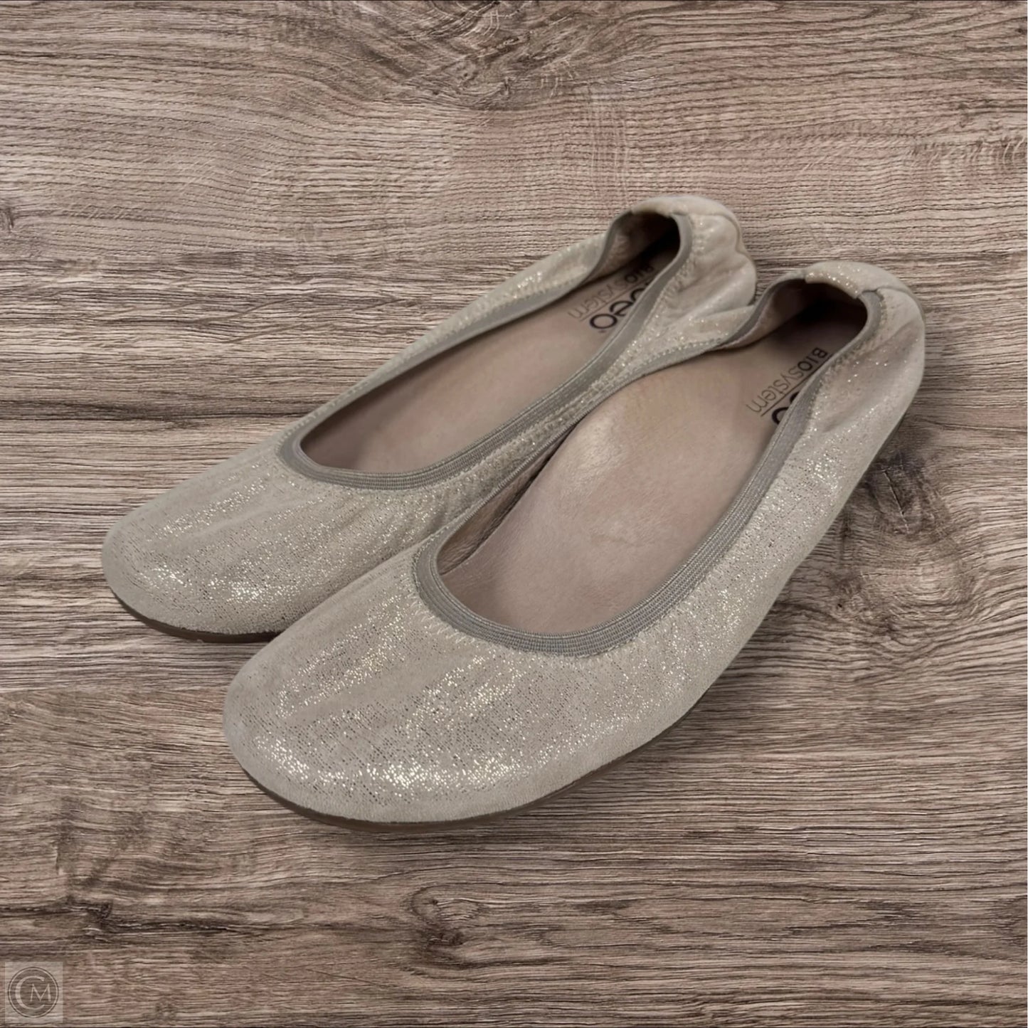 Shoes Flats By Abeo In Beige, Size: 10