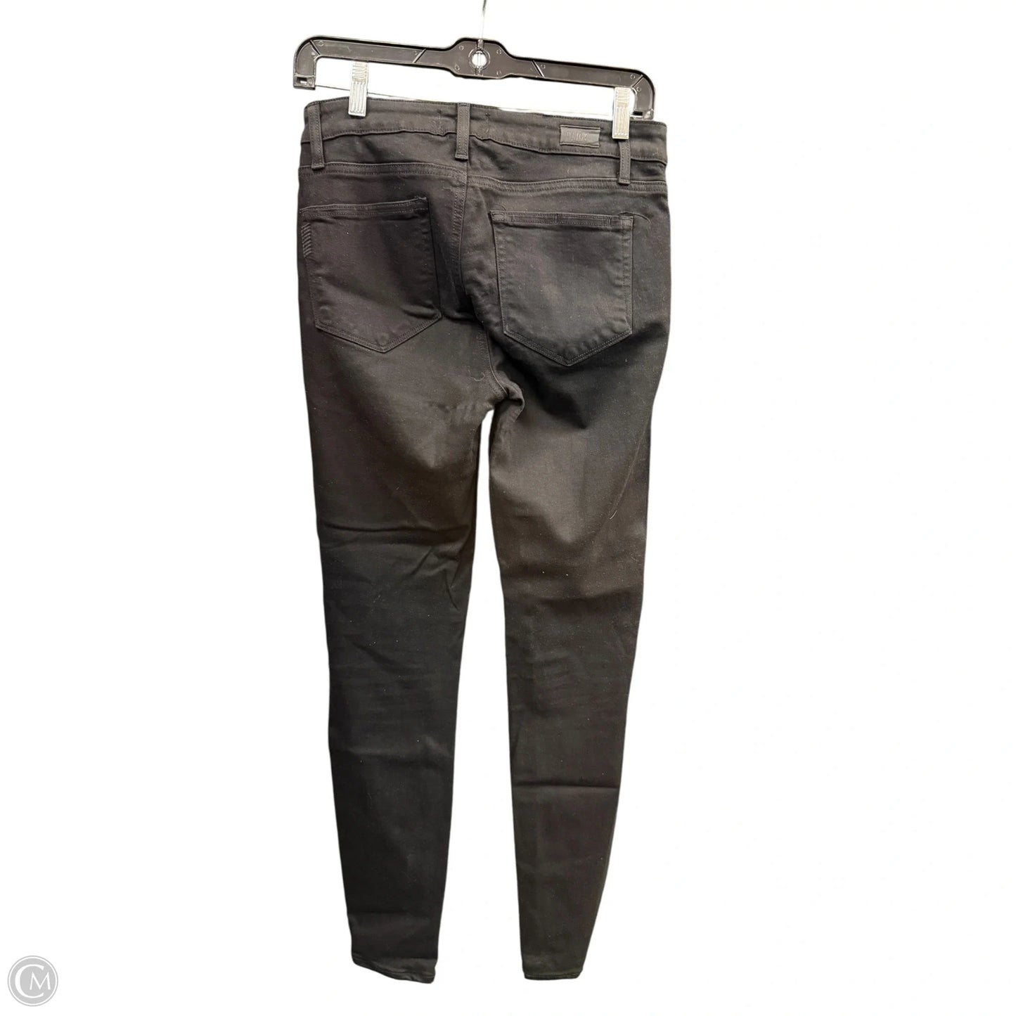 Jeans Skinny By Paige In Black, Size: 4