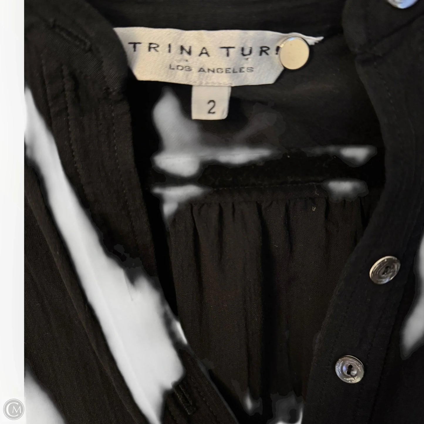 Dress Casual Short By Trina Turk In Black, Size: 2