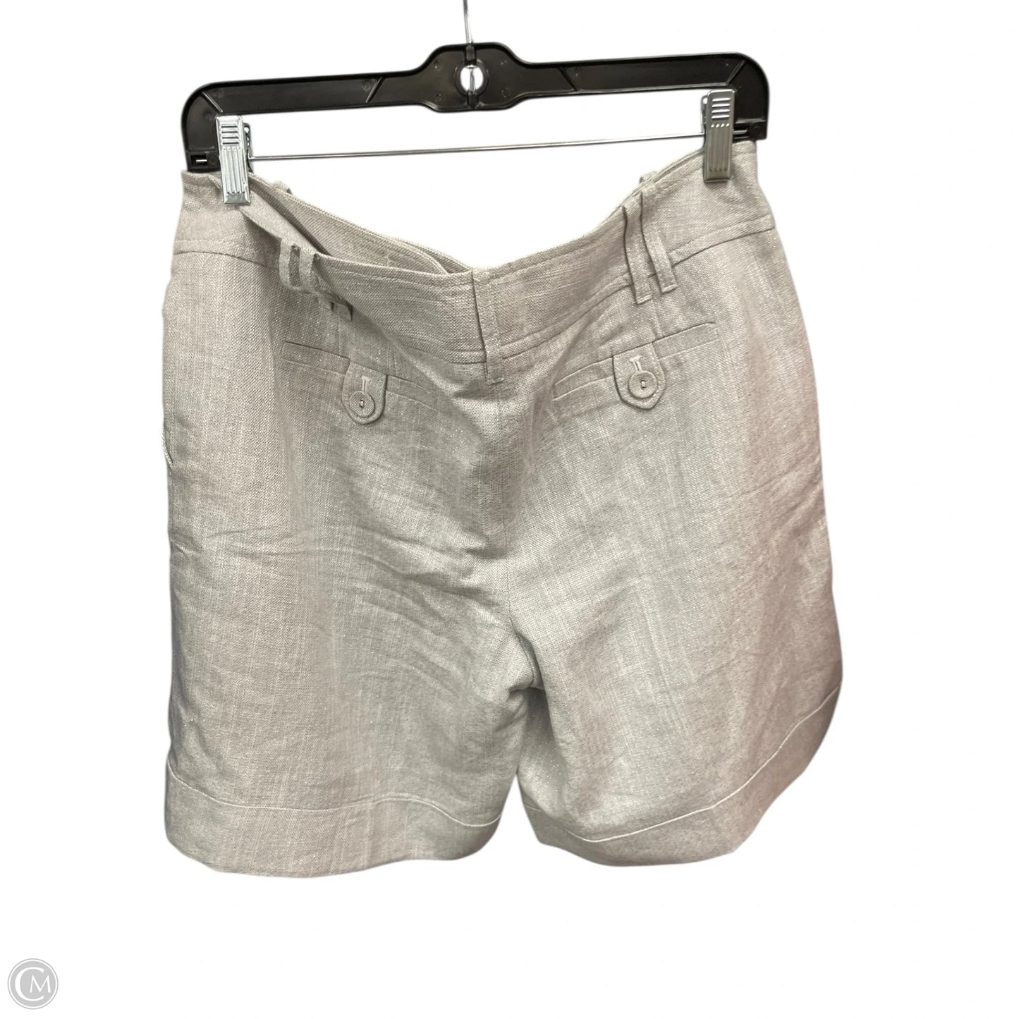 Shorts By Loft In Grey & Silver, Size: 8
