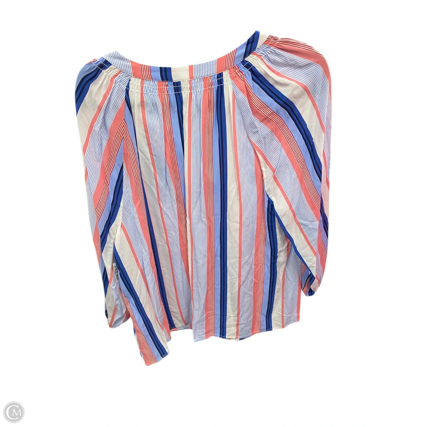 Top Long Sleeve By Crown And Ivy In Striped Pattern, Size: 2x