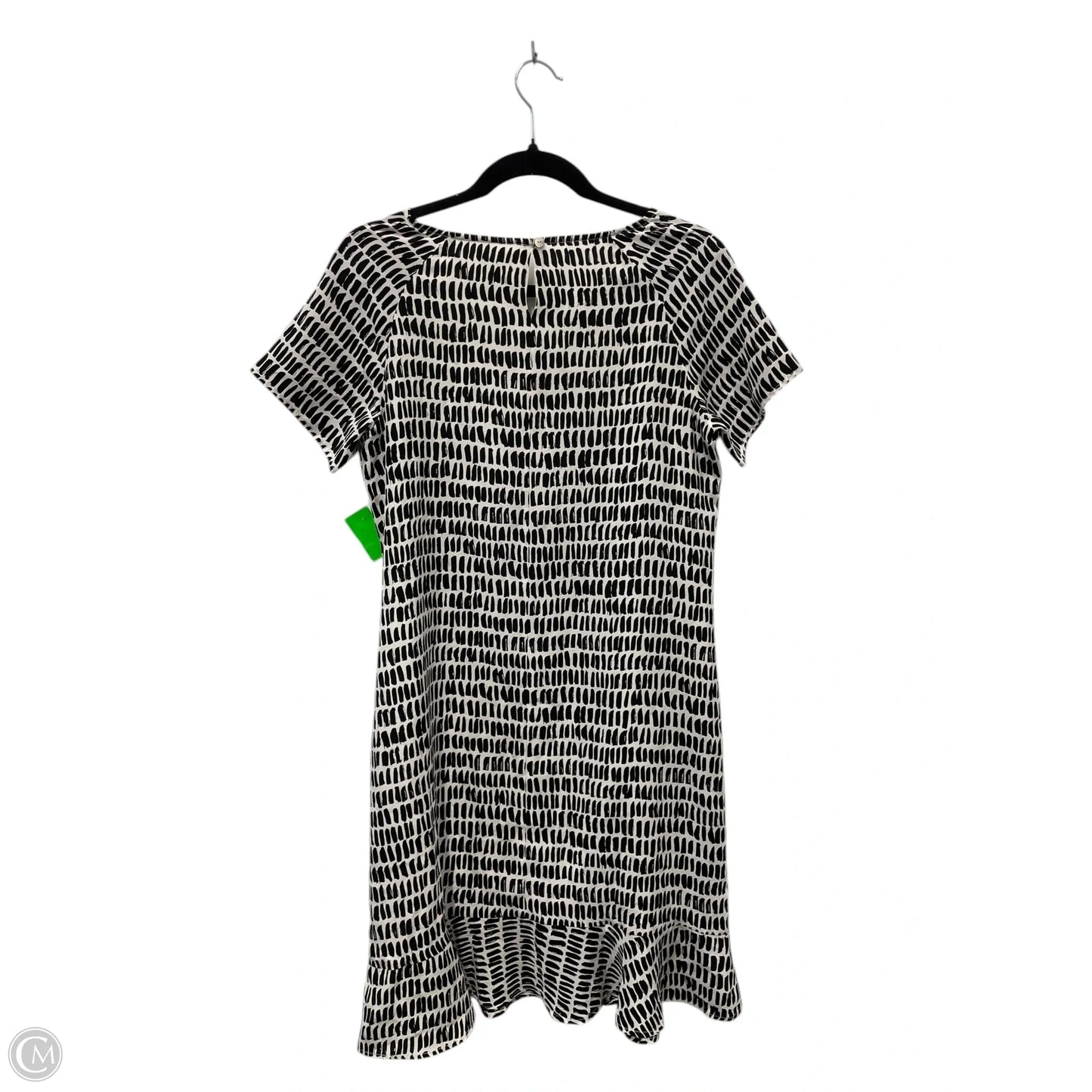 Dress Casual Short By Garnet Hill In Black & White, Size: 4